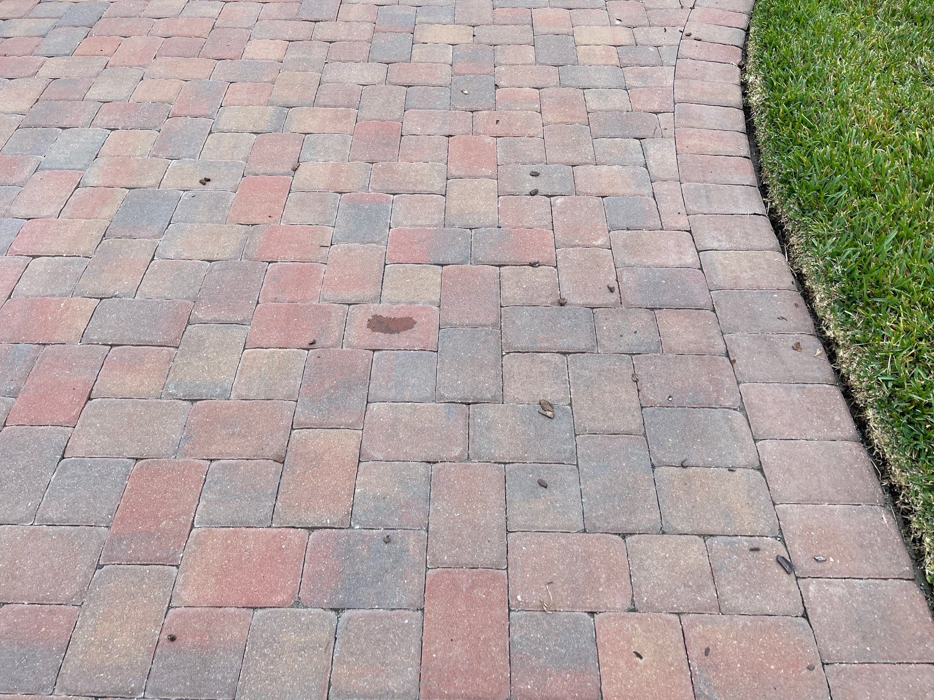 Paver Driveway using Concrete Sealant by DuraSeal