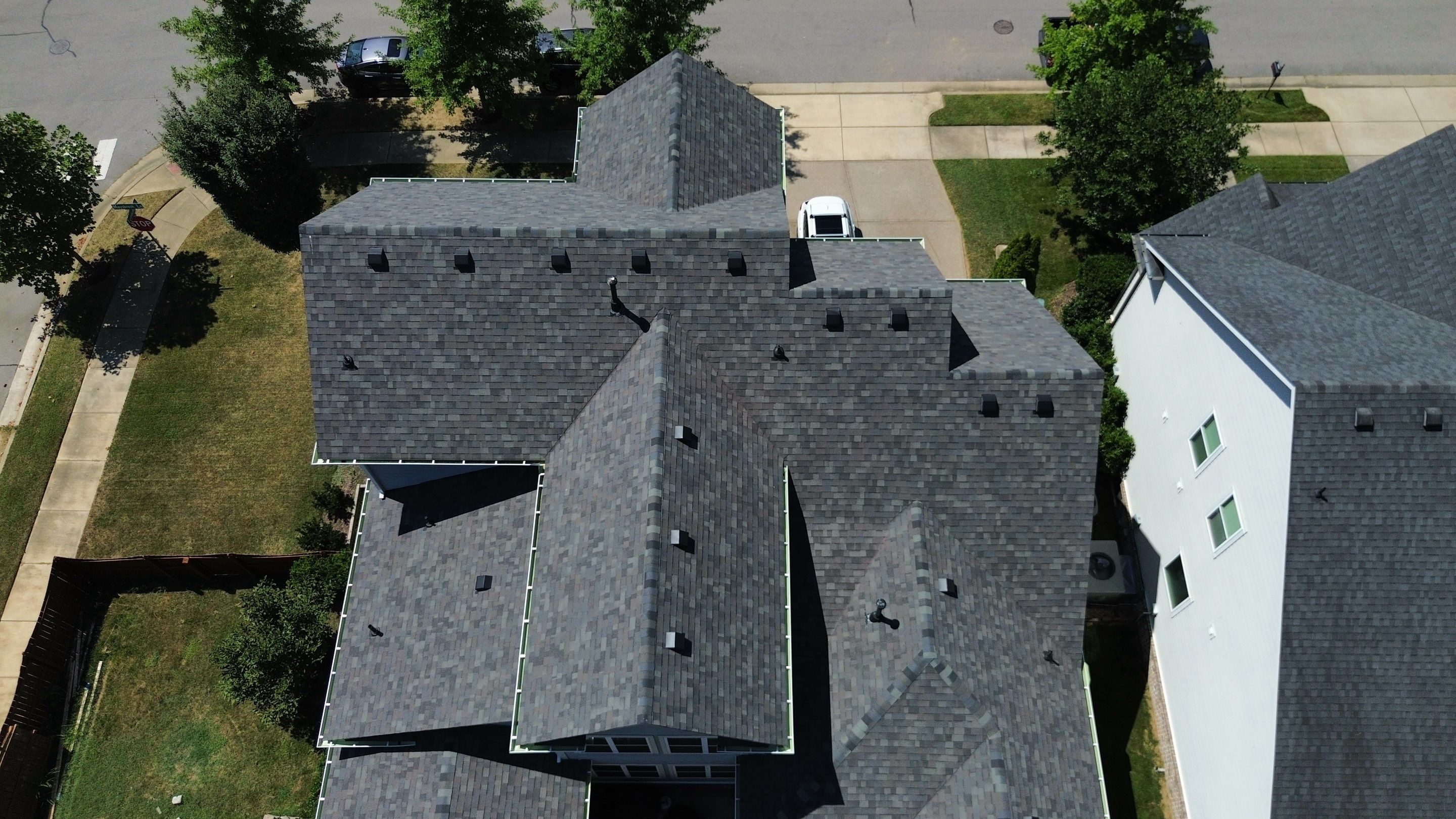 Malarkey Highlander Shingle Roof and Gutter Replacement in Franklin by Shinglesmiths Roofing