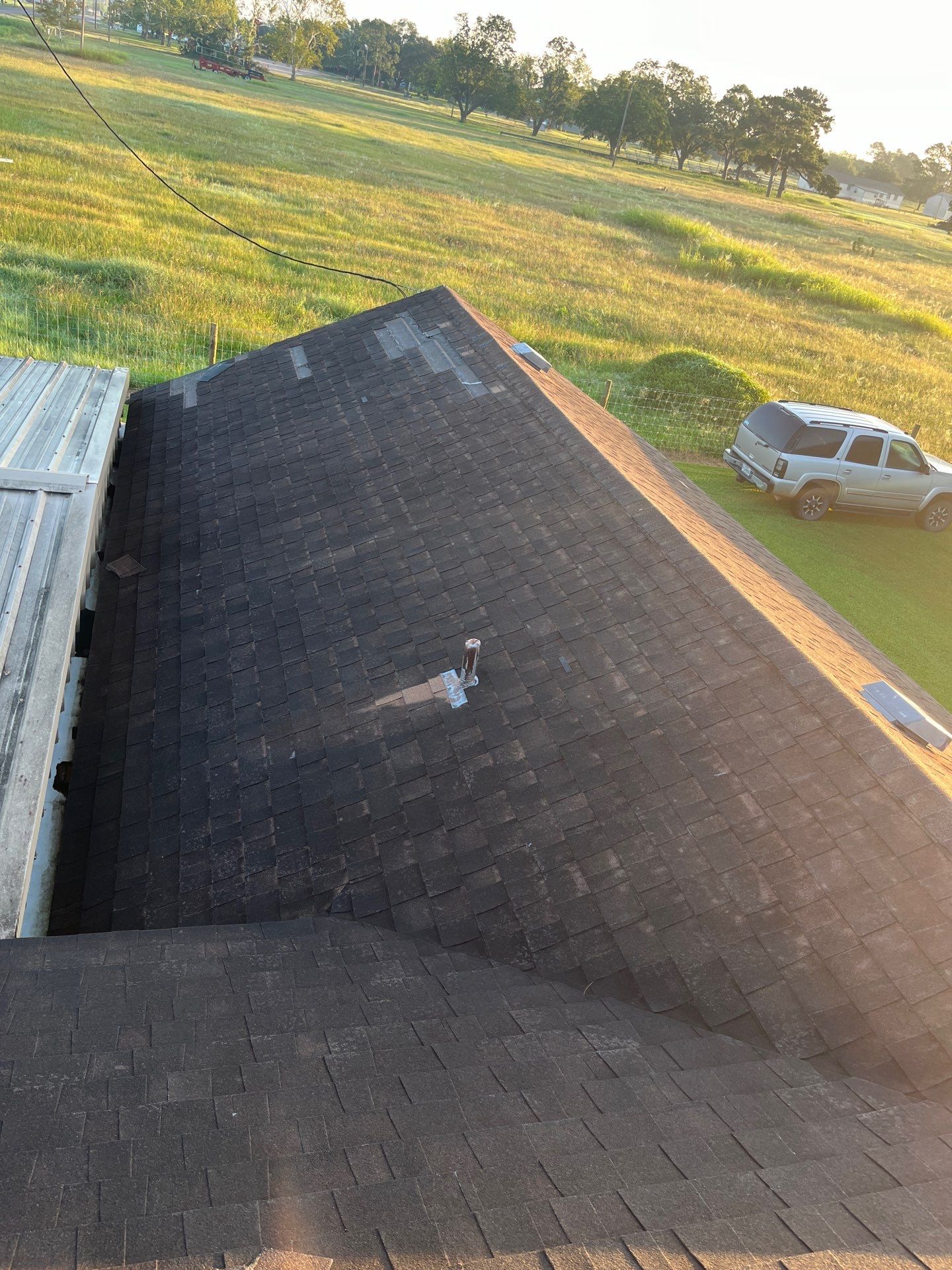 Residential Roofing Installation using Owen's Corning Duration (Lifetime) Shingles by Roof Repair Company