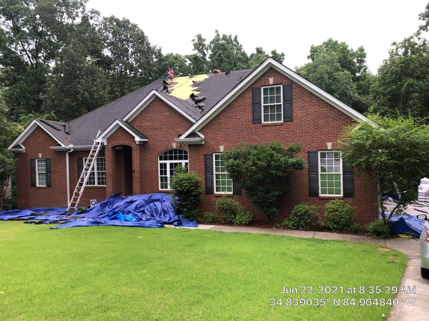 GAF Timberline HDZ Charcoal  by Aultman Roofing