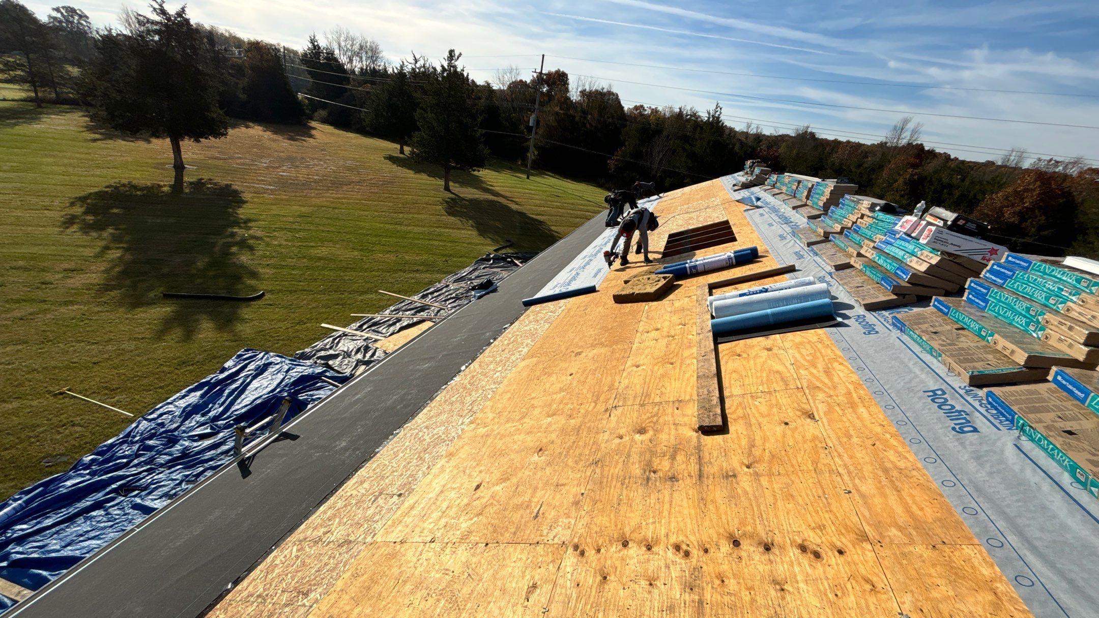 Roof Replacement using CertainTeed Landmark by 180 Contractors