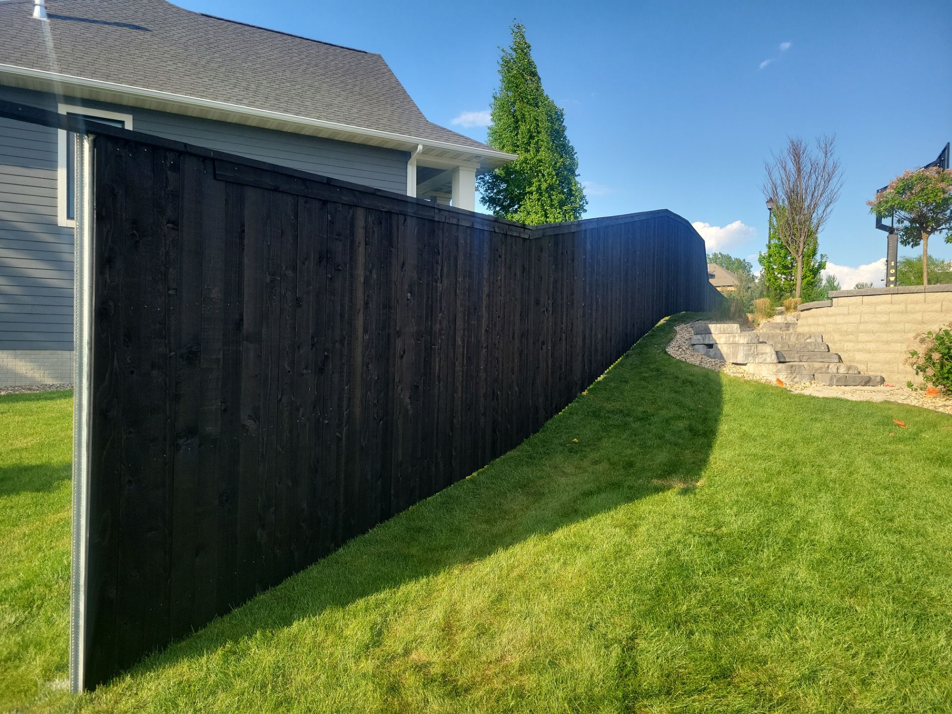 Project in Waterloo by Perfect Picket Fence and Stain
