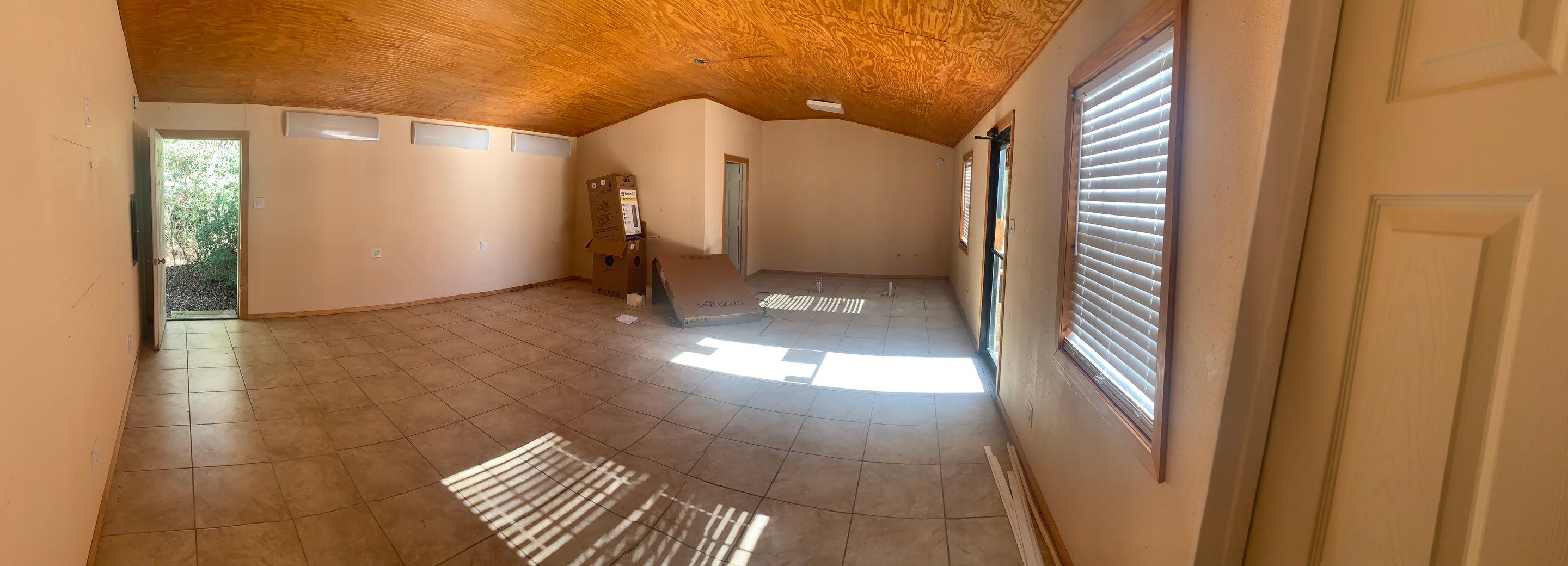 Small Open Building Converted To A Tiny House - Project in Trinity, TX by Harden Enterprise Services LLC