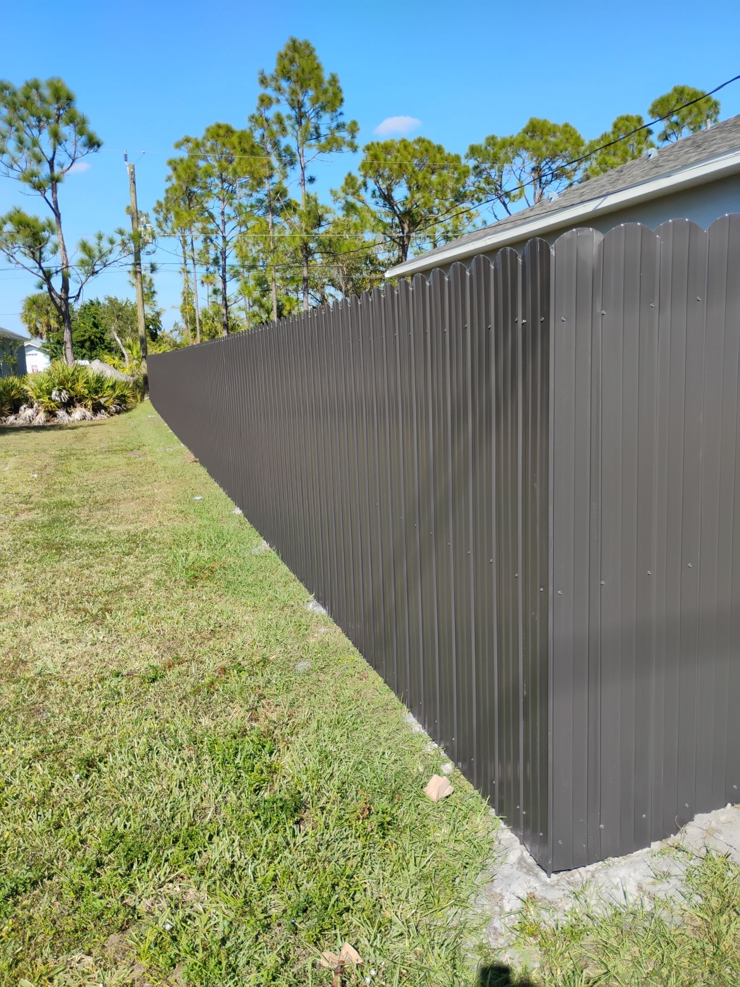 Bronze Metal Fence in Port Charlotte by True Fence LLC