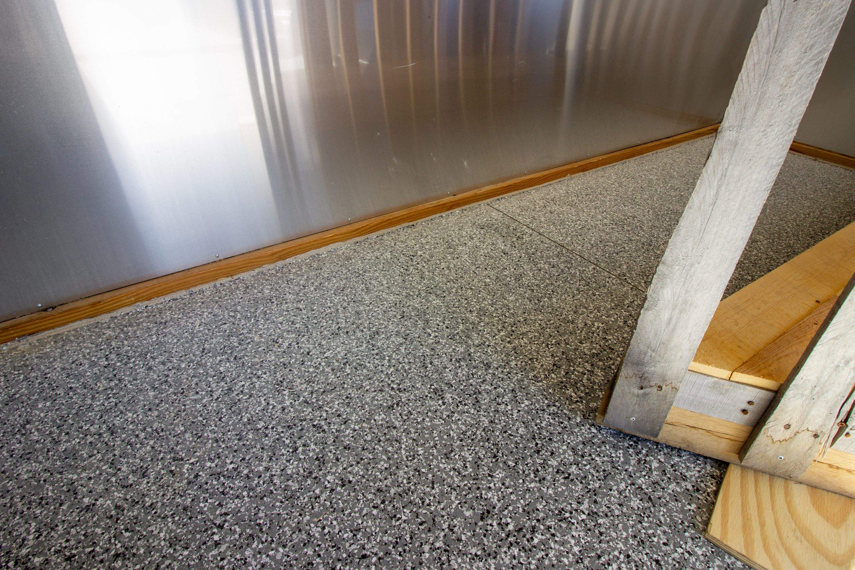 Garage Floor using Smoke by Your1DayFloor.com