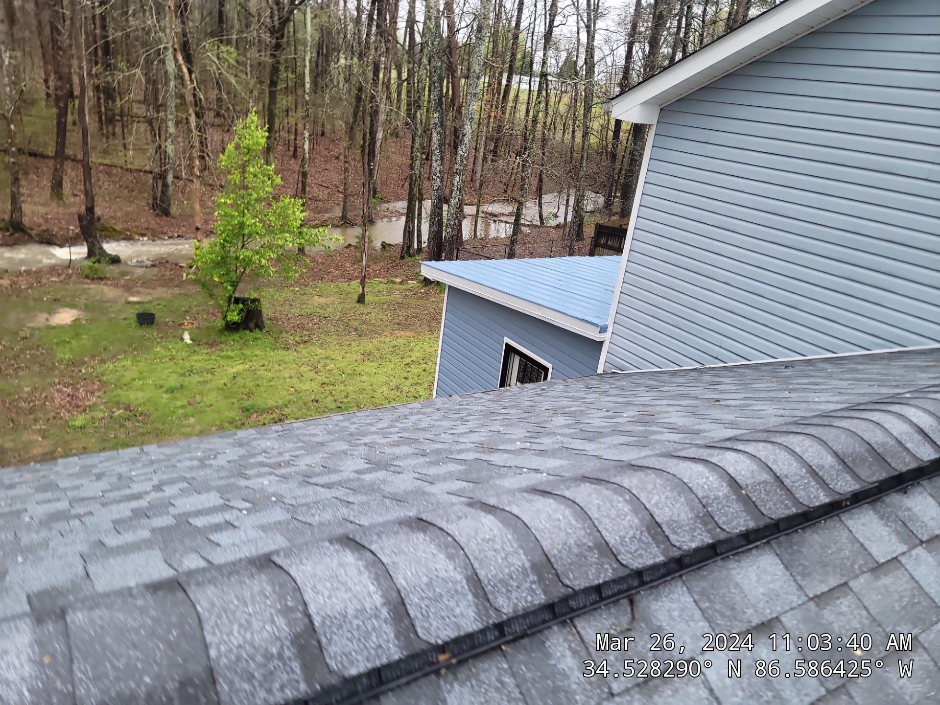 Landmark PRO Series in the color Pewter by Advanced Roofing & Construction, LLC