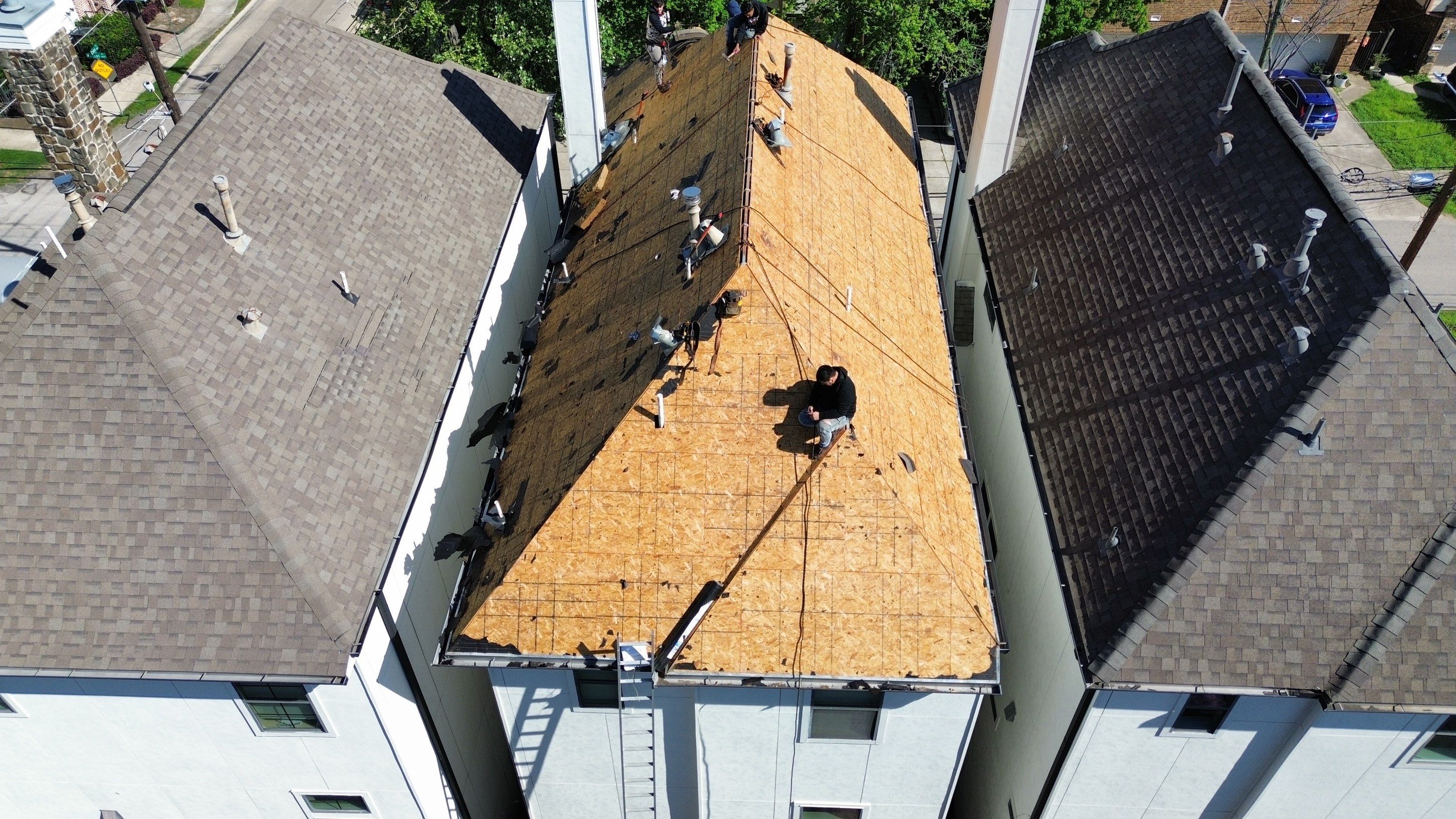 Roof Replacement using IKO Nordic in the Heights! by Core Four Roofing