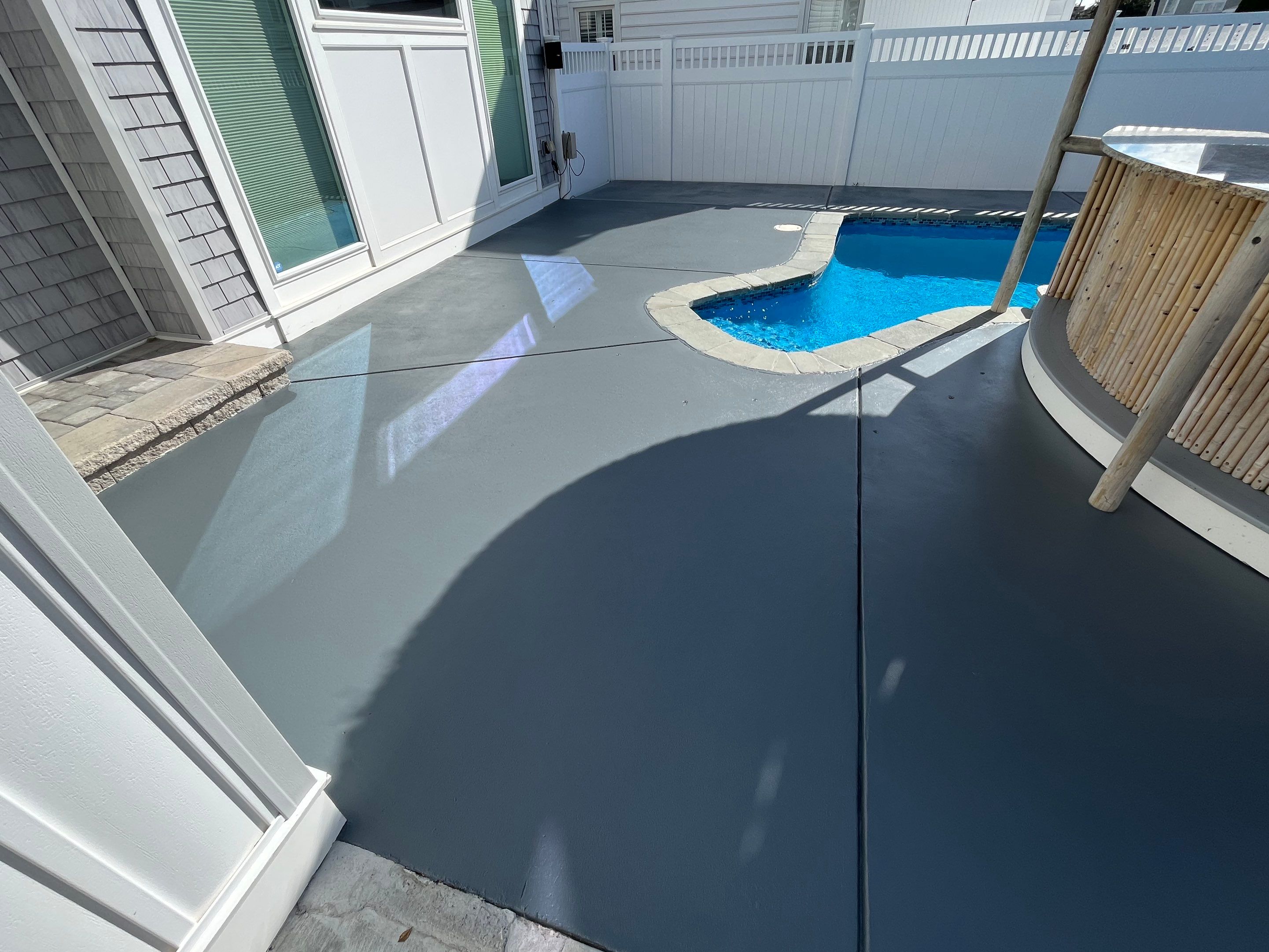 Pool Deck Restauration by FreshCoat Works LLC