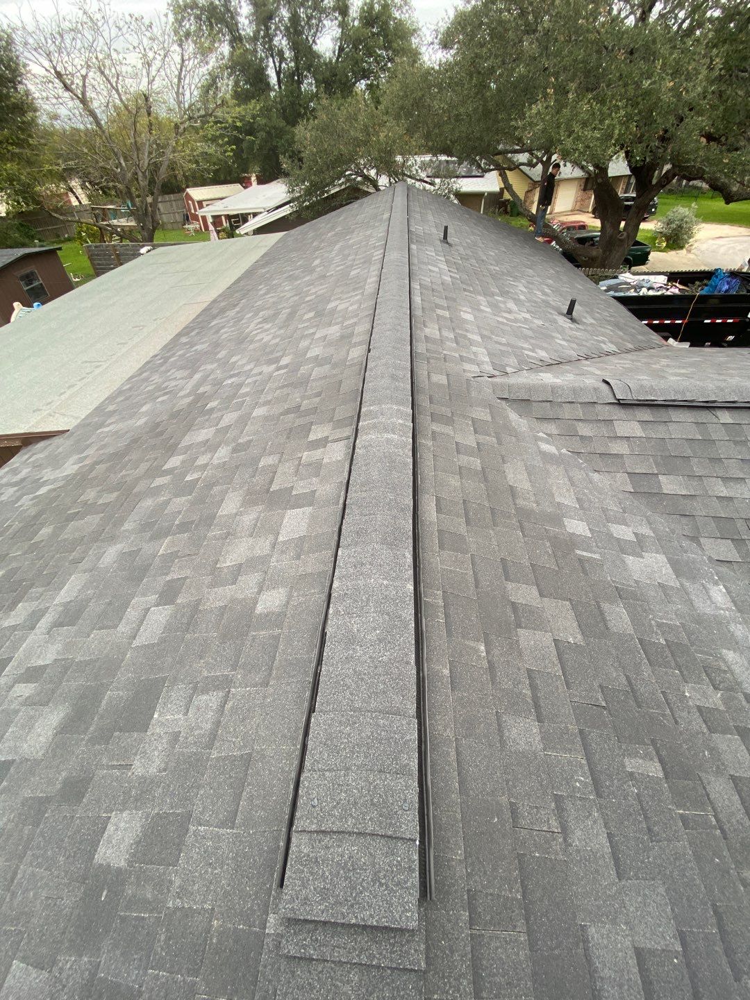 Round Rock Roof Project  by Bison Roofing  