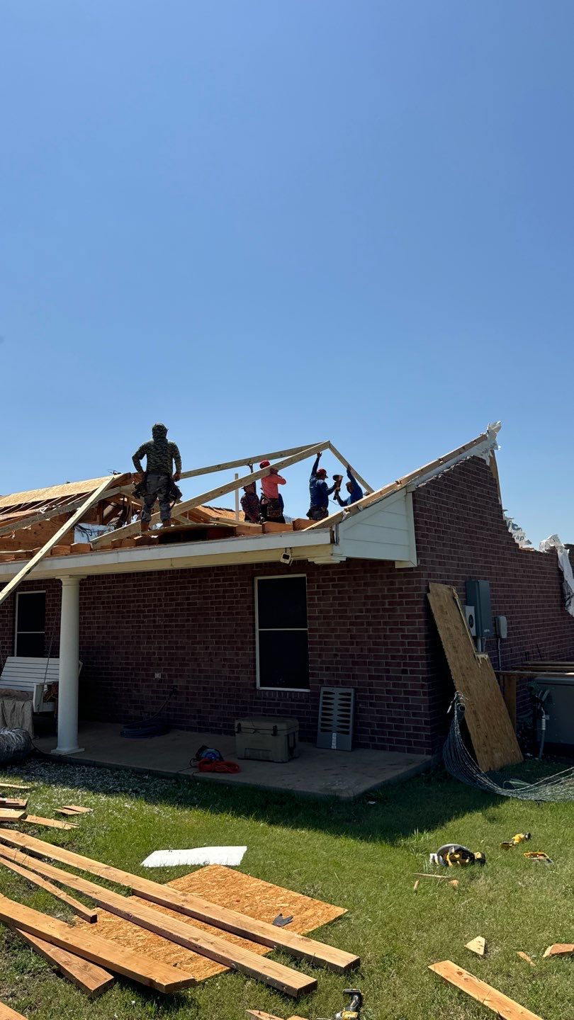 Tornado Recovery by First Out Roofing