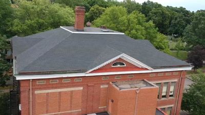 Commercial Roofing Installation using GAF Timberline HDZ