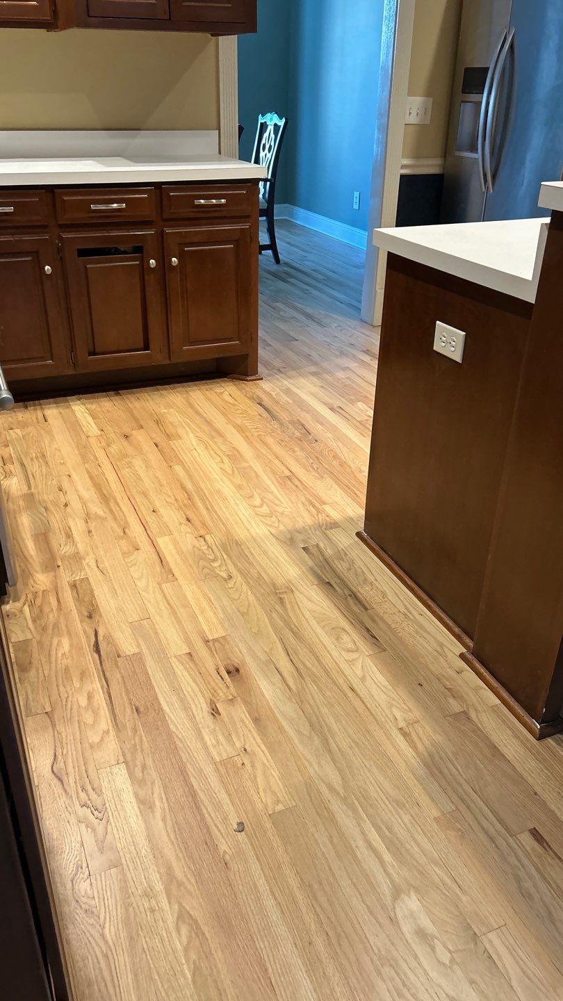 Natural refinish by Footprints Floors of Nashville
