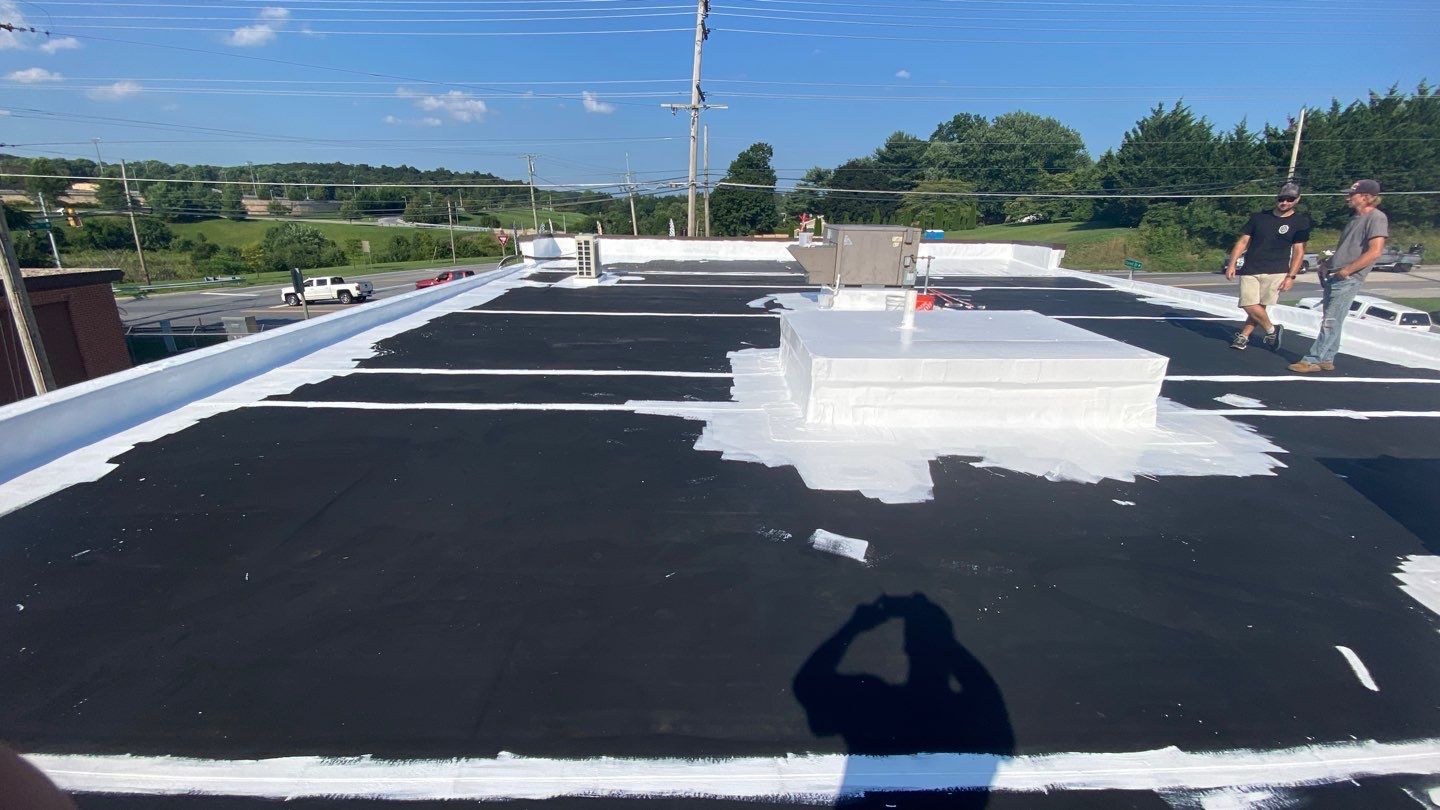 Silicone Roof Coating in Manchester, MD • Premier Dental by Seipp Roofing, LLC