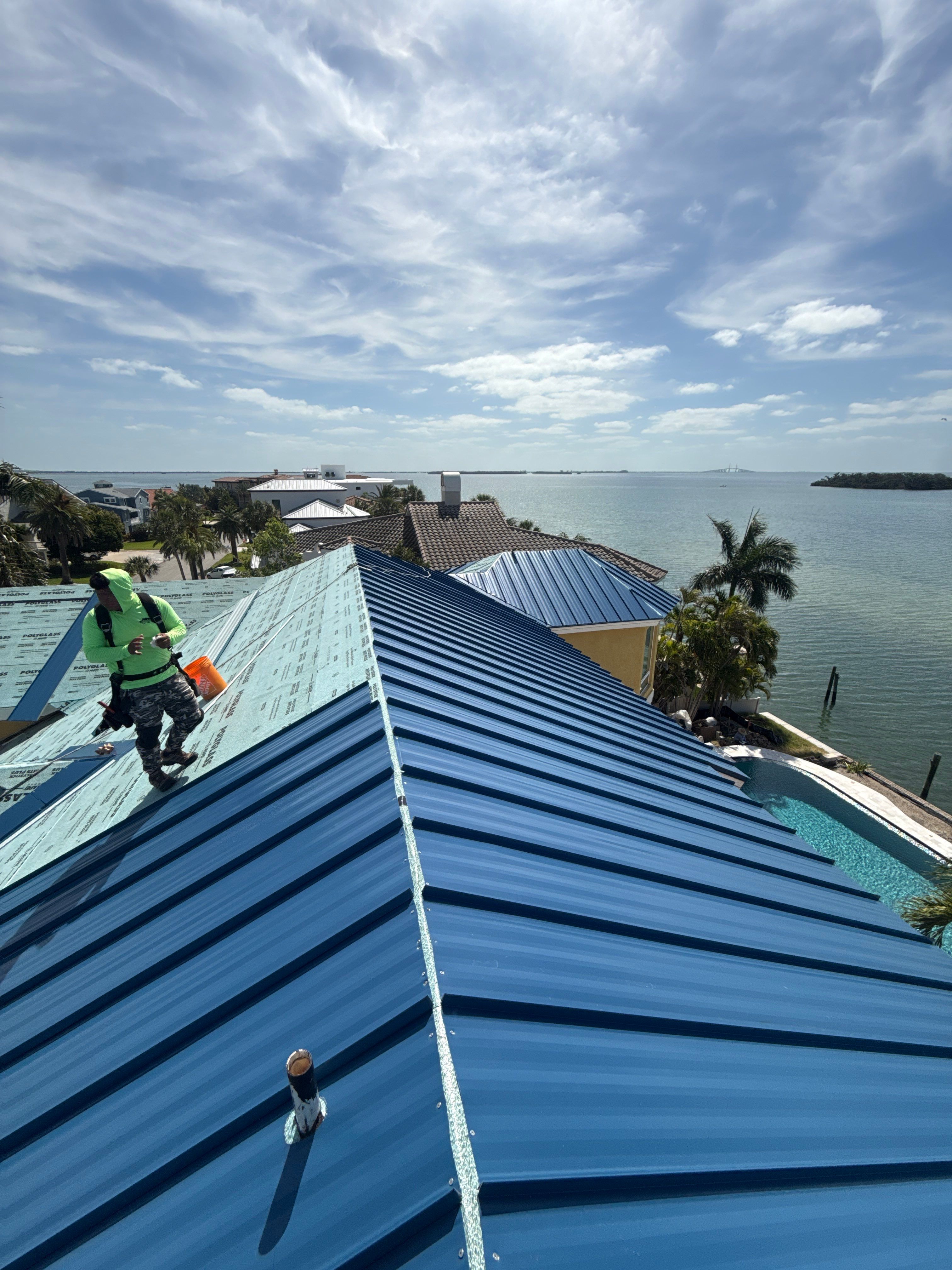 Project in St. Petersburg 33715 by Mitchell Roofing Company LLC