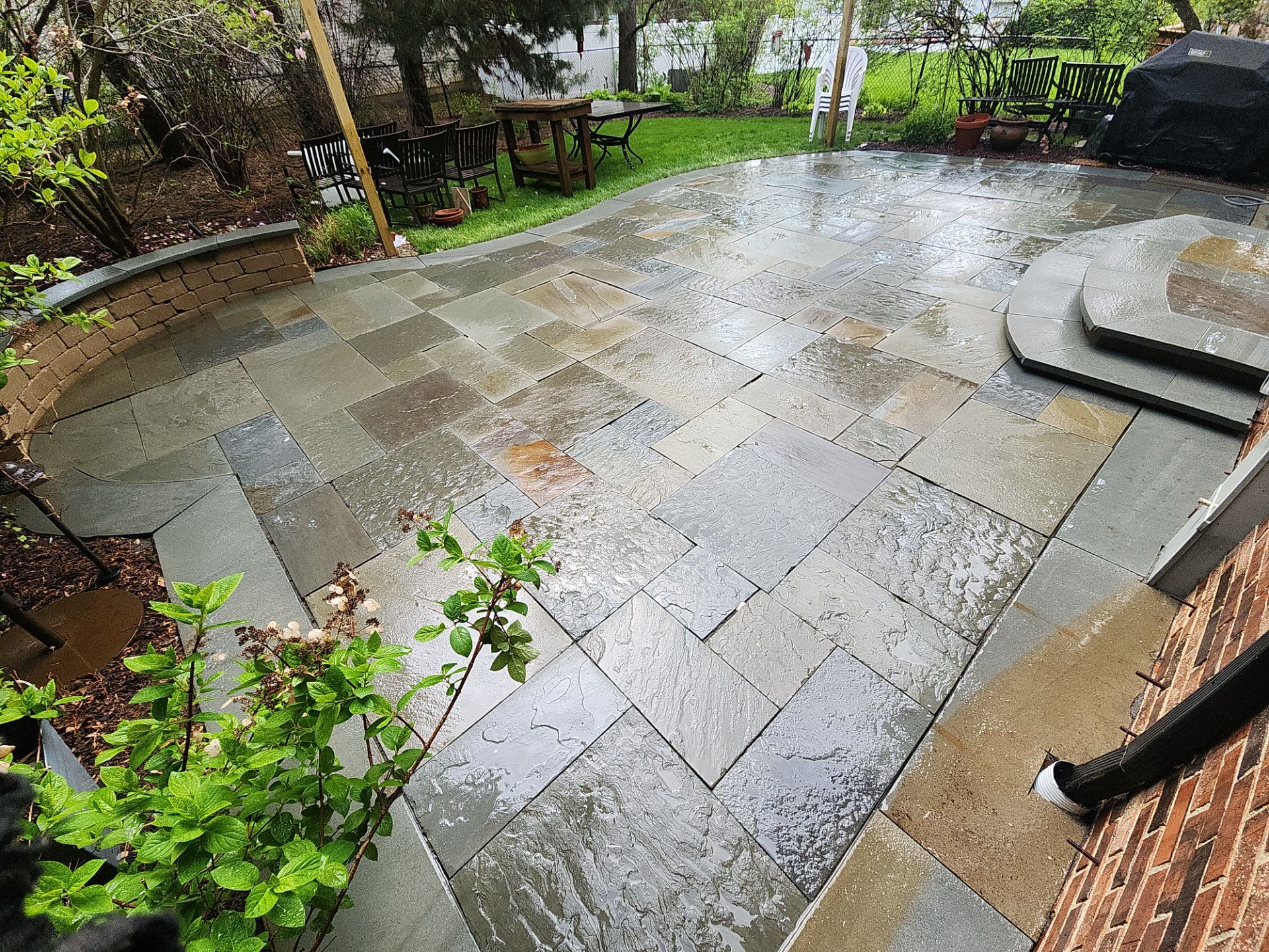 Bluestone Patio and Pool Deck Cleaning by Northern Power Washing LLC.