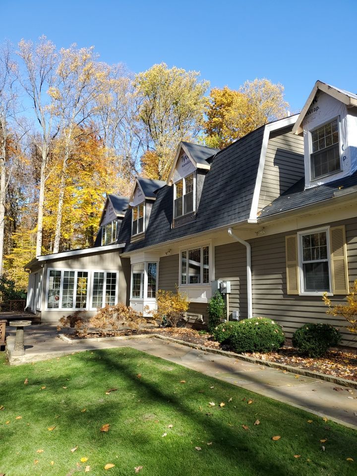 Residential Roofing Installation using Owens Corning Duration, Driftwood by Absolute Roofing and Construction