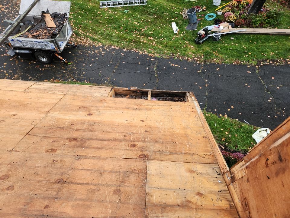 Residential Roofing Installation using Owens Corning TruDefinition Onyx Black by A Plus Exterior