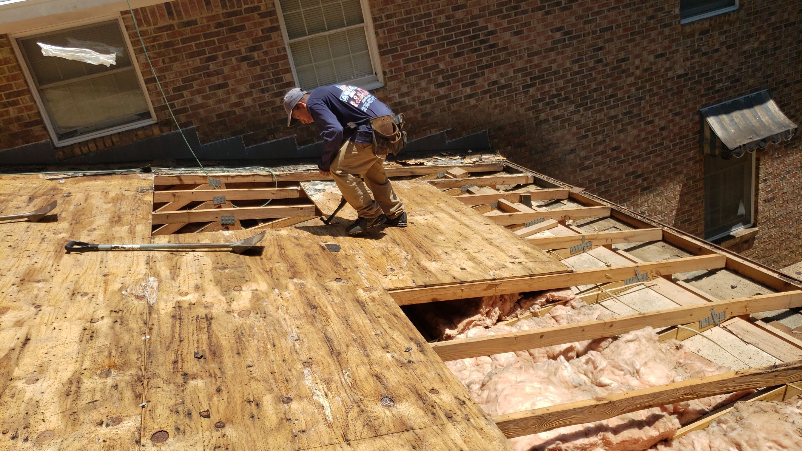 Residential Roofing Installation using Roof Replacement by American Roofing & Construction LLC