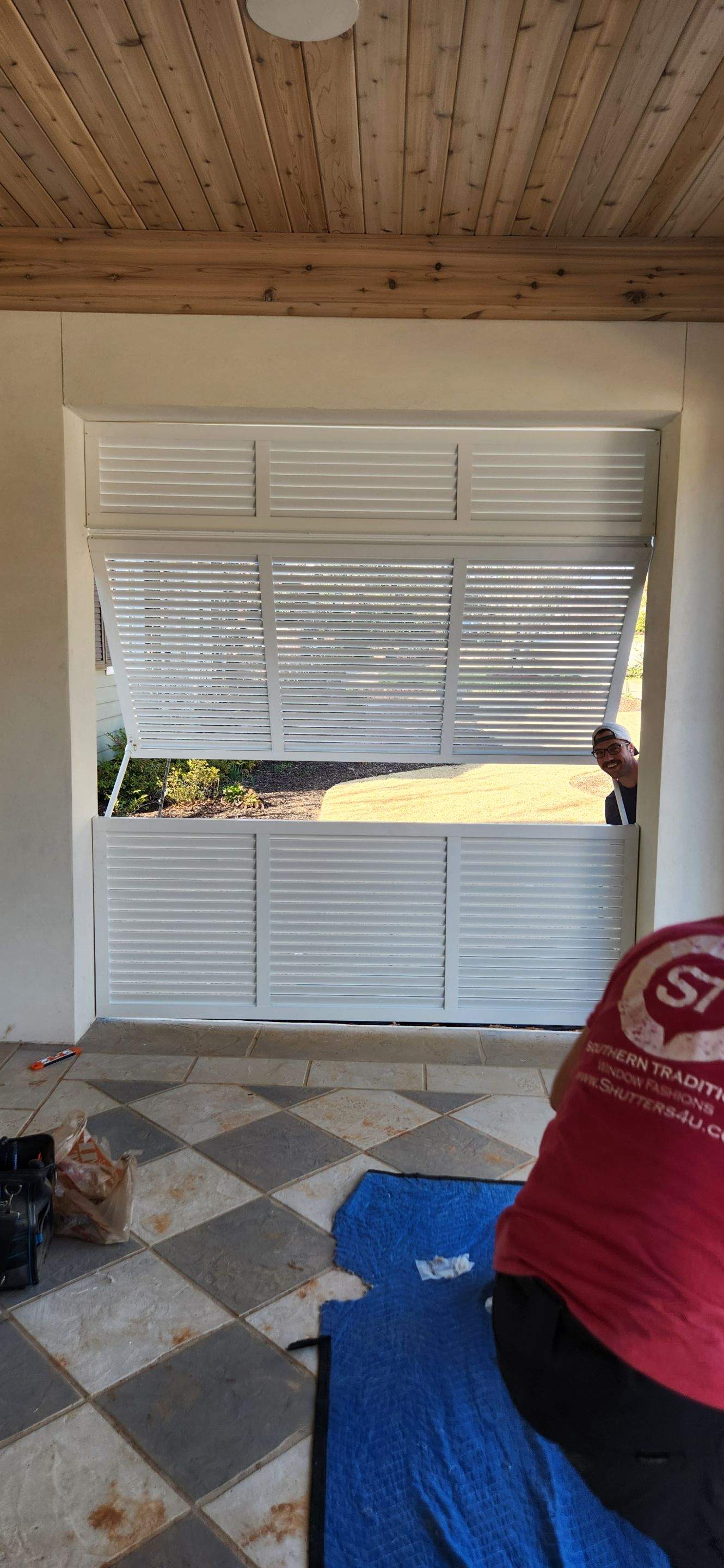 Interior and Exterior Shutters by Southern Traditions Window Fashions