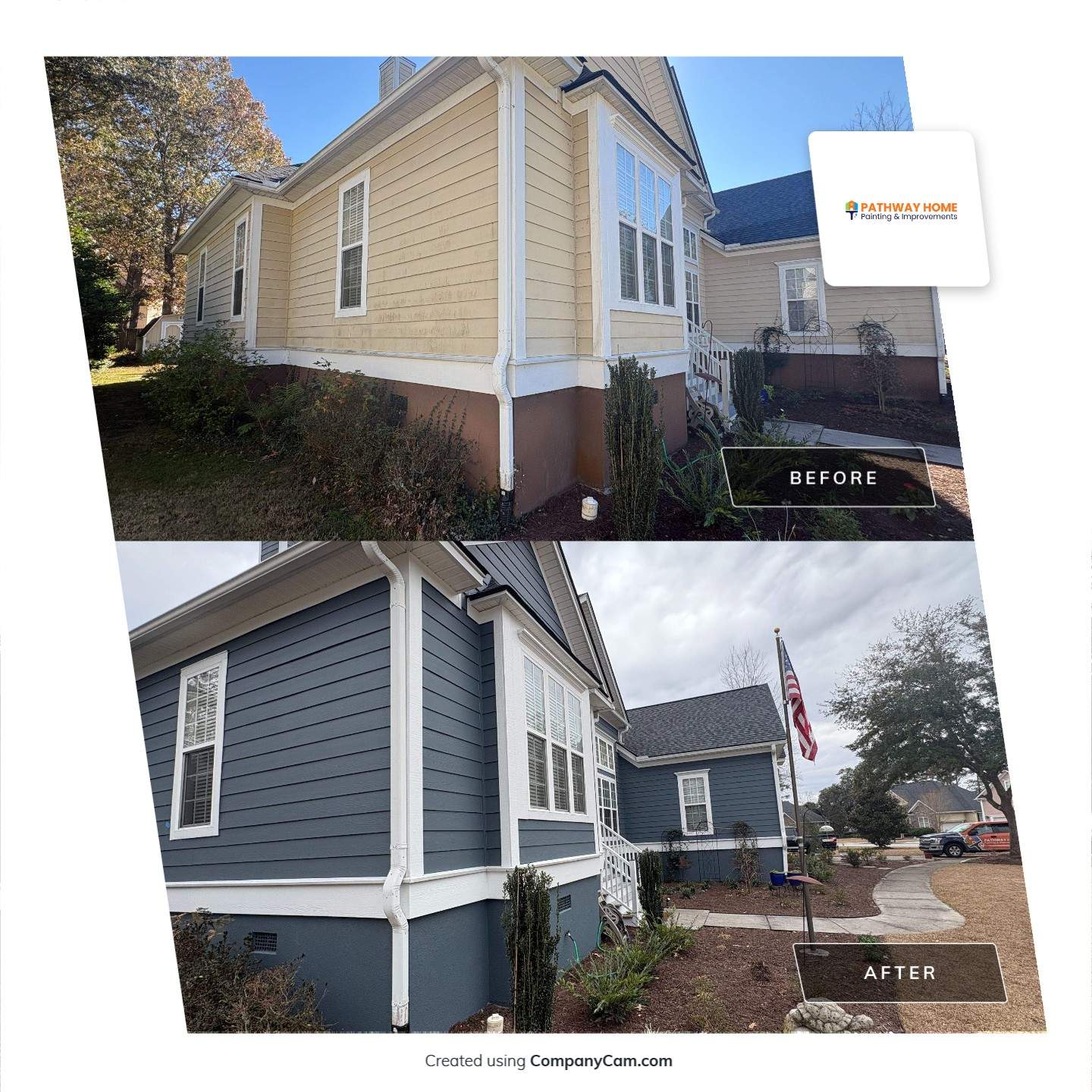 Before ➡️ After | Indigo Fields Revitalization by Pathway Home Painting & Improvements