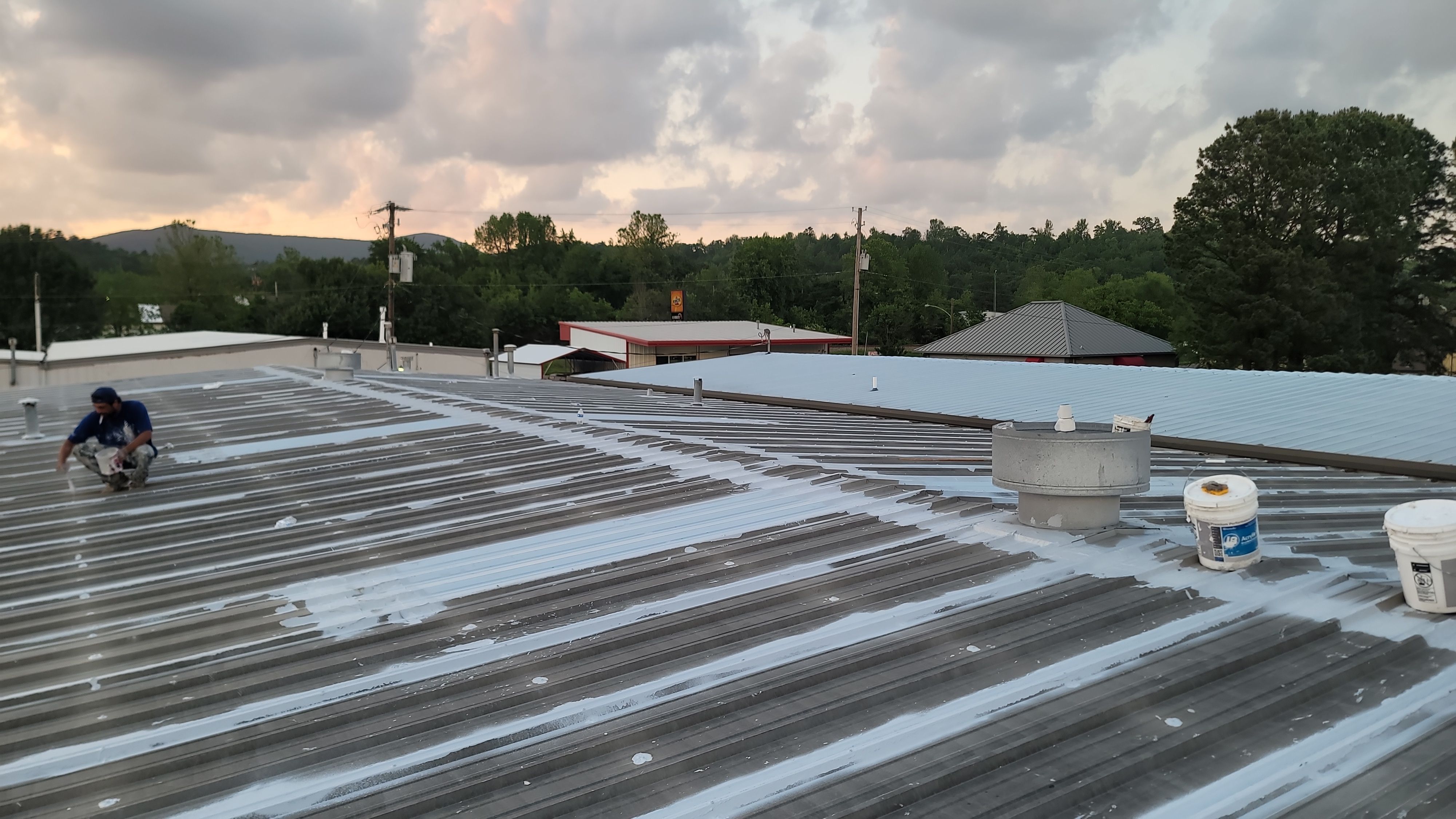 Commercial Rental Property in Mena, AR by Hostetler Roofing
