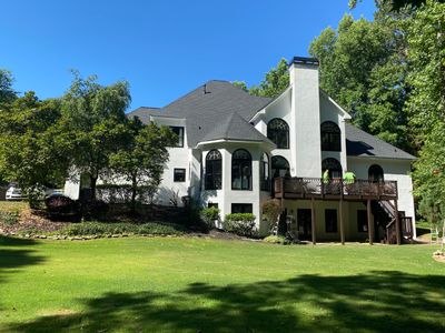 Full Exterior Stucco Painting and Trim Refresh in Alpharetta