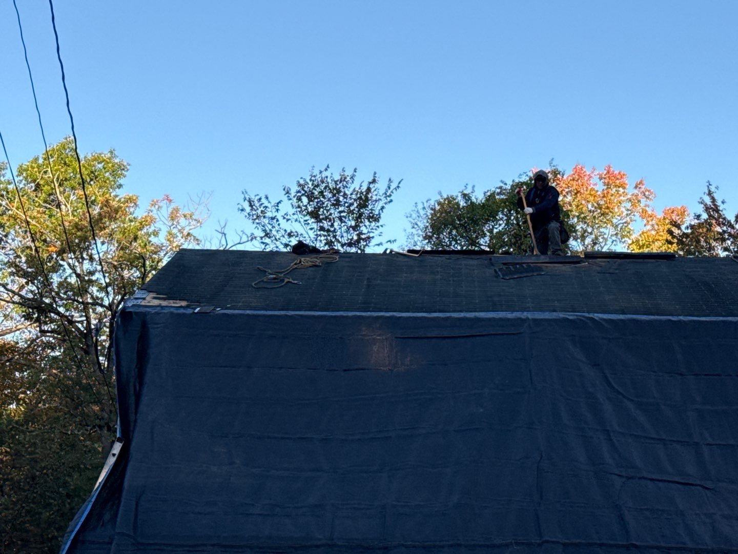 Full Roof Replacement with New Plywood Decking & Gutter Installation by Sensible Home Solutions