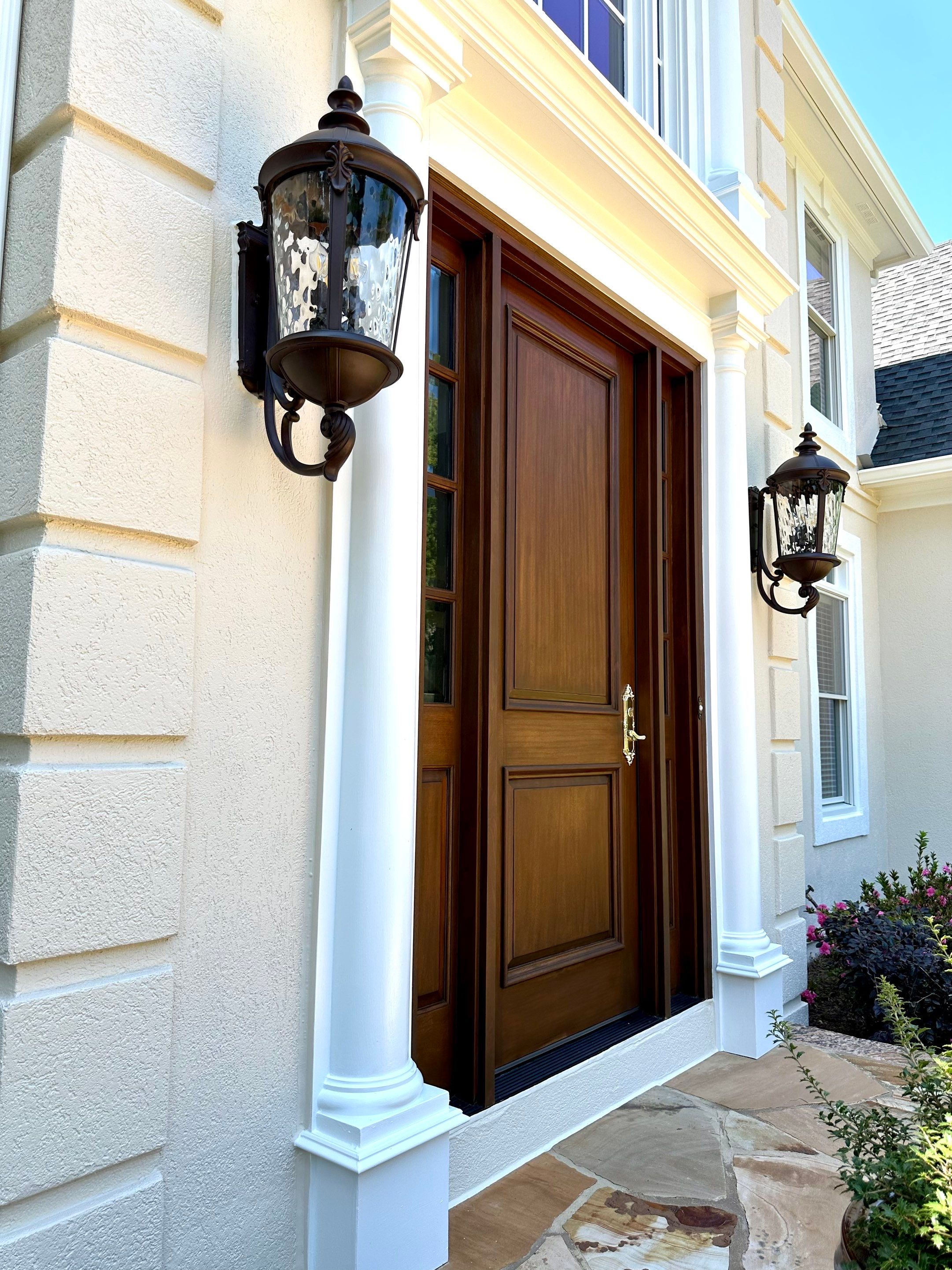 Exterior Transformation in Jonhs Creek by Atlanta's Paint Doctor