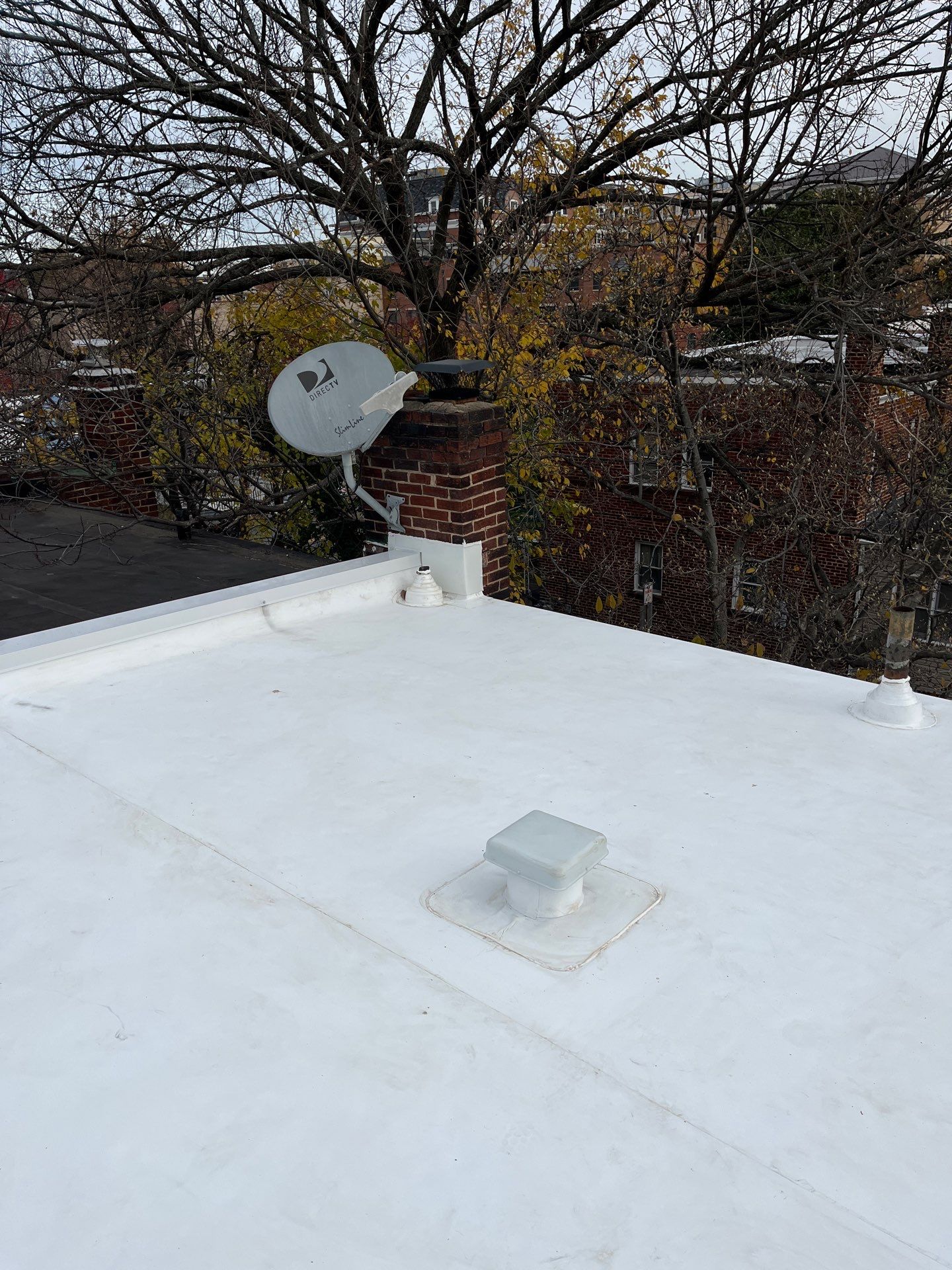 Alexandria: Residential Flat Roof Replacement with Mule Hide TPO Membrane by RM Banning, Inc.