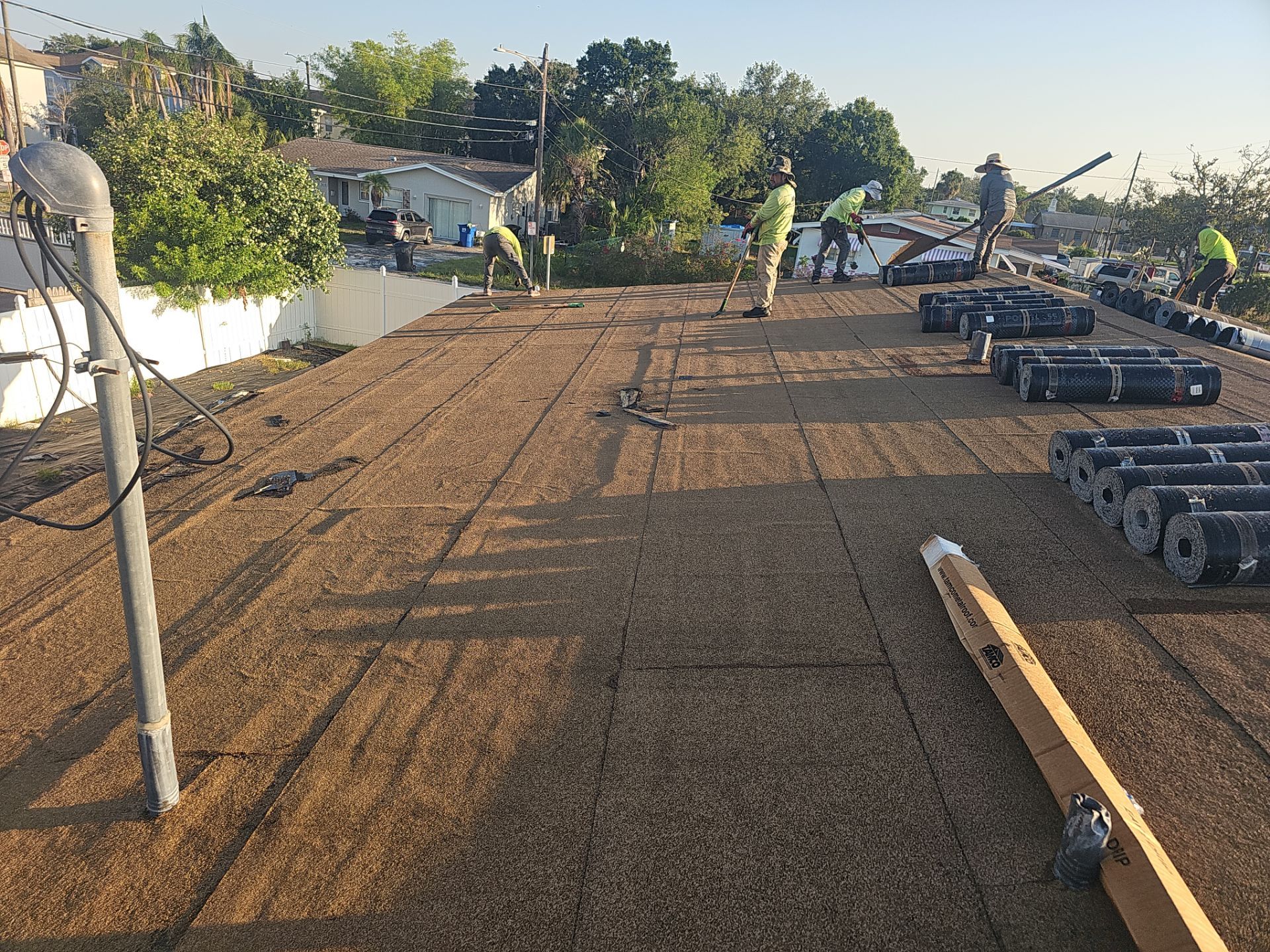 Project in St. Petersburg 33709 by Mitchell Roofing Company LLC 