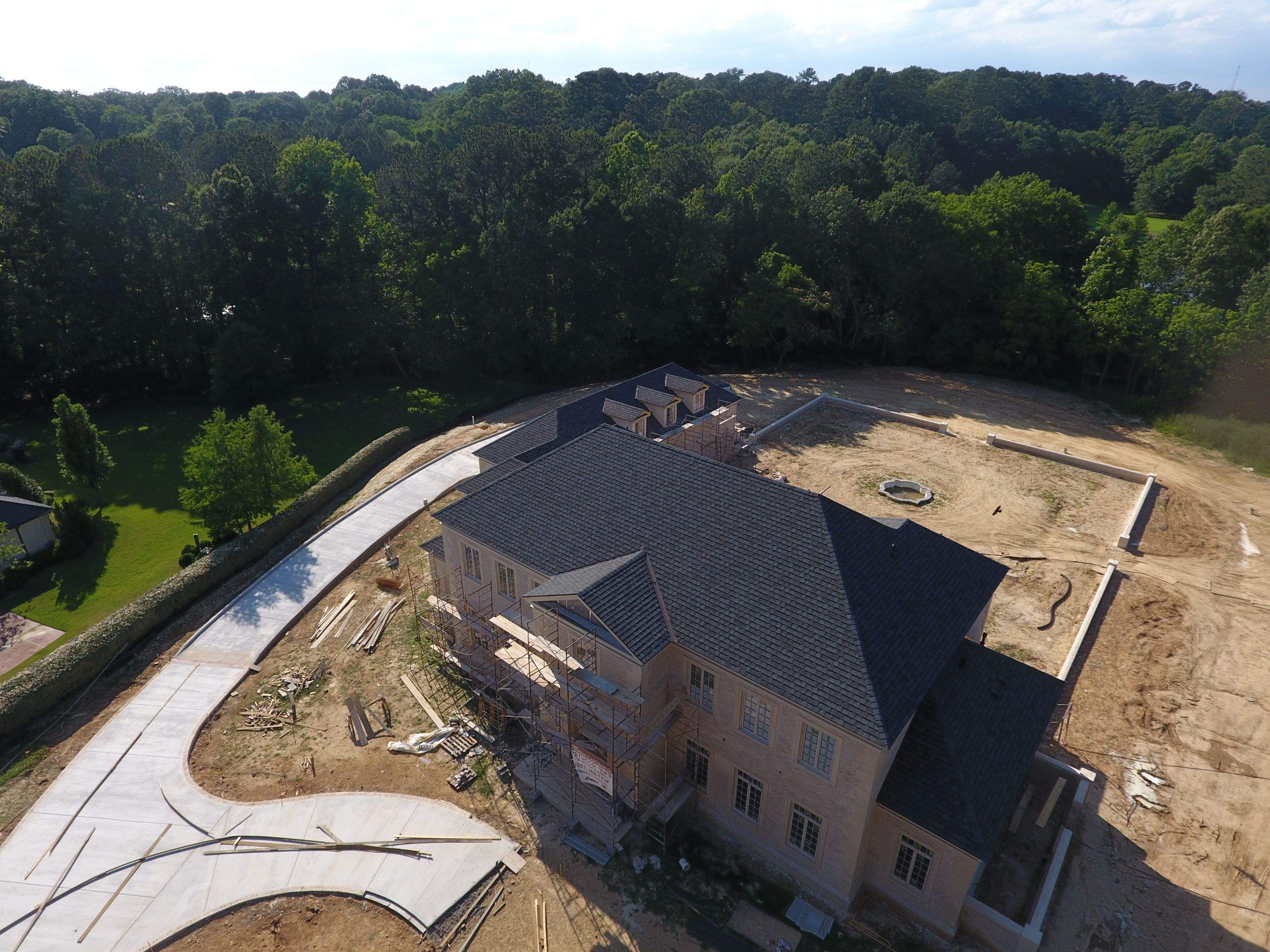 Residential Roofing Installation using GAF Camelot Roof by Elite Roofing & Gutters