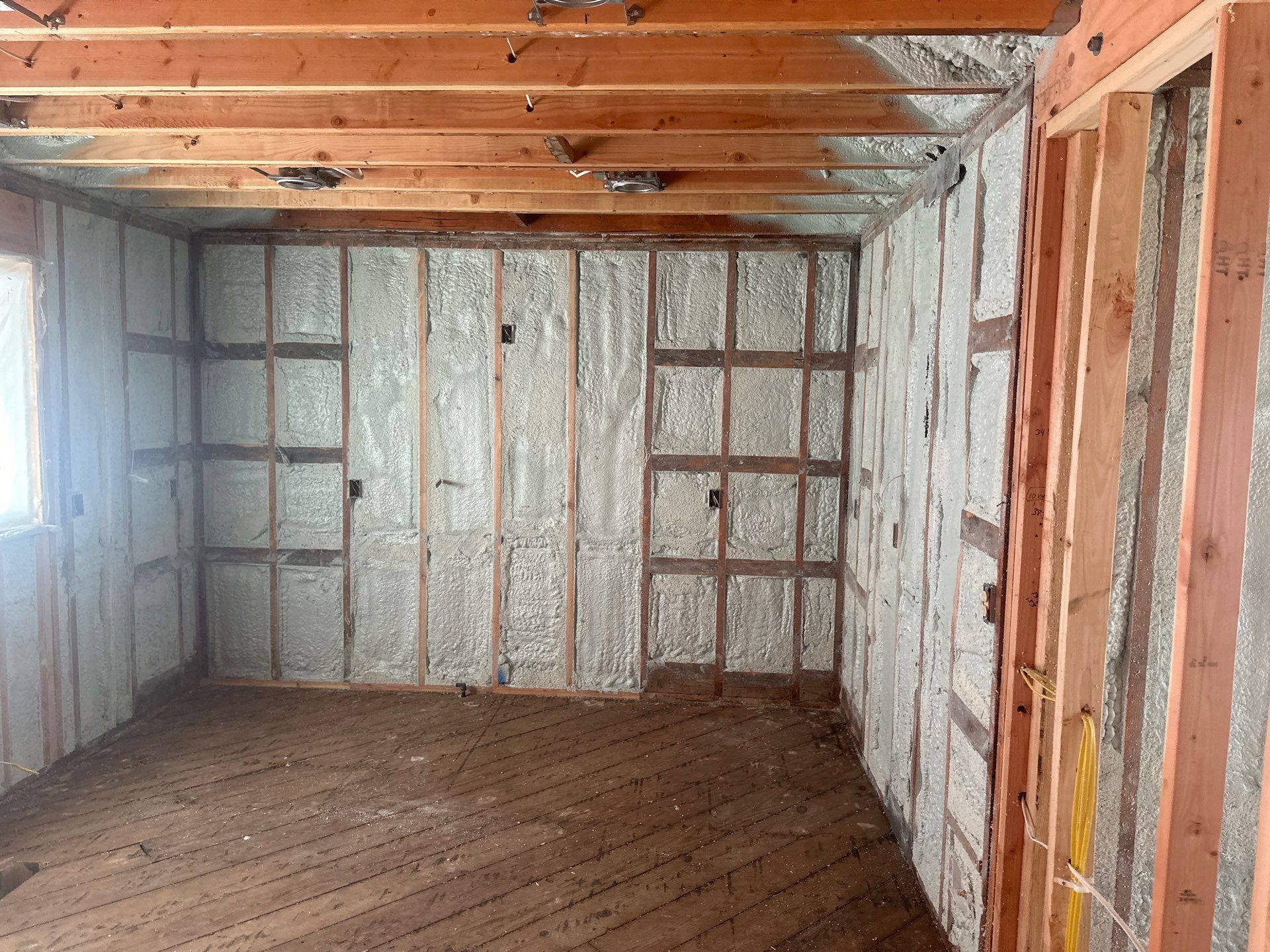 New Home Construction using Closed Cell Spray Foam by NYS Foam & Energy