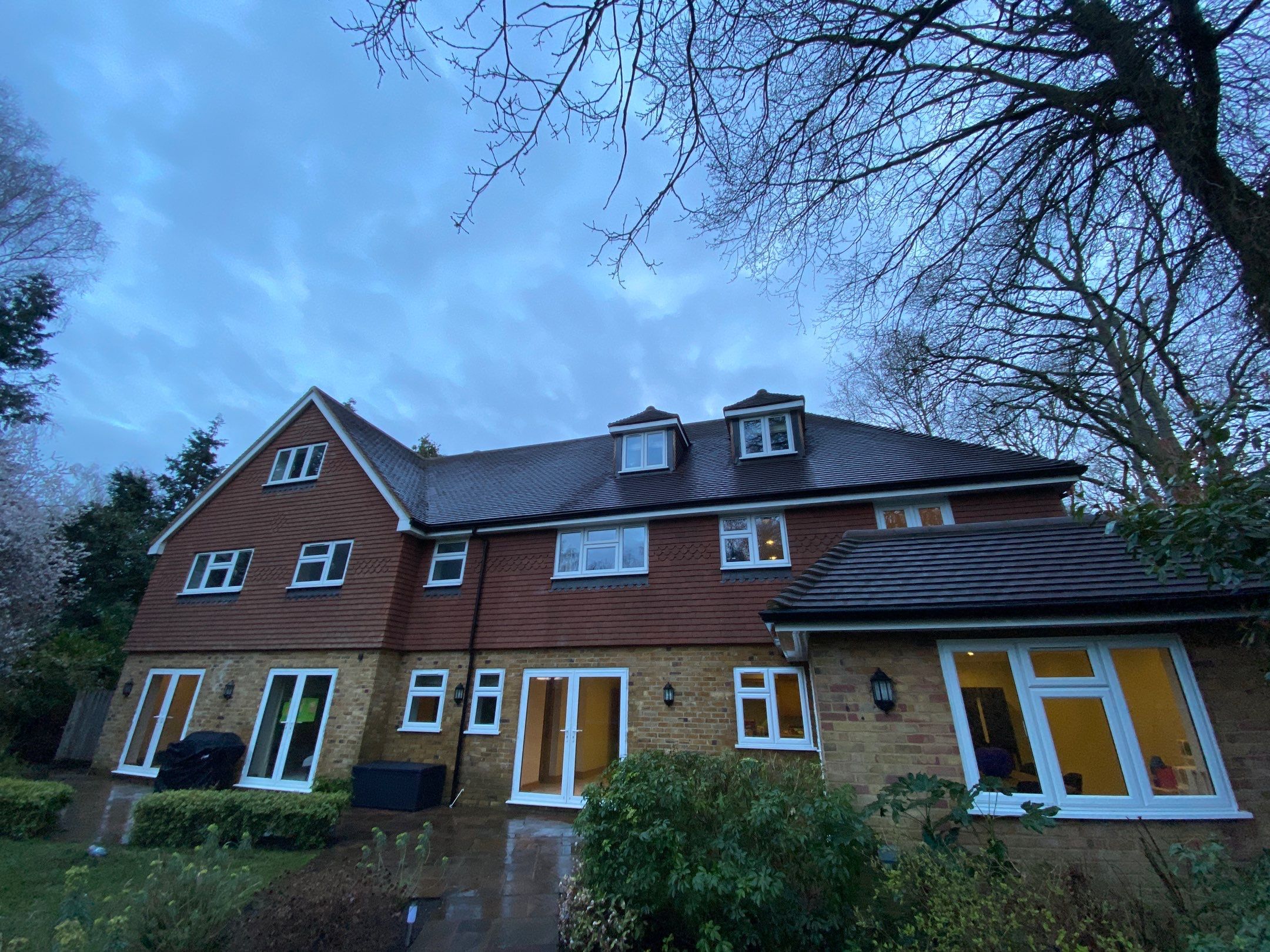 Exterior Clean - Roof - Patio using Honda 15lpm Low Pressure Washing Machine by Ges Exterior Cleaning ltd