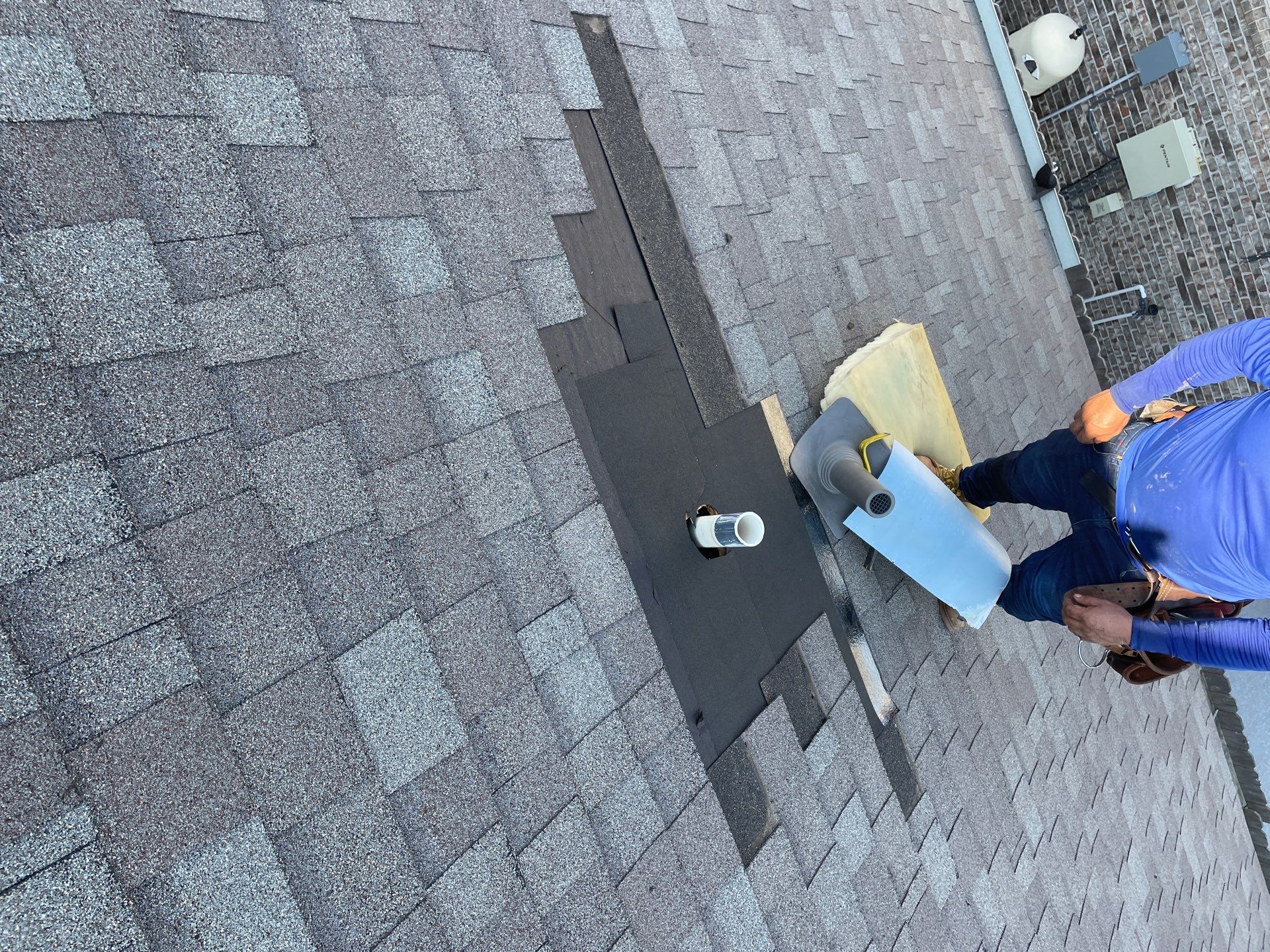 Residential Roofing Repair using Owen's Corning Duration (Lifetime) Shingles by Roof Repair Company