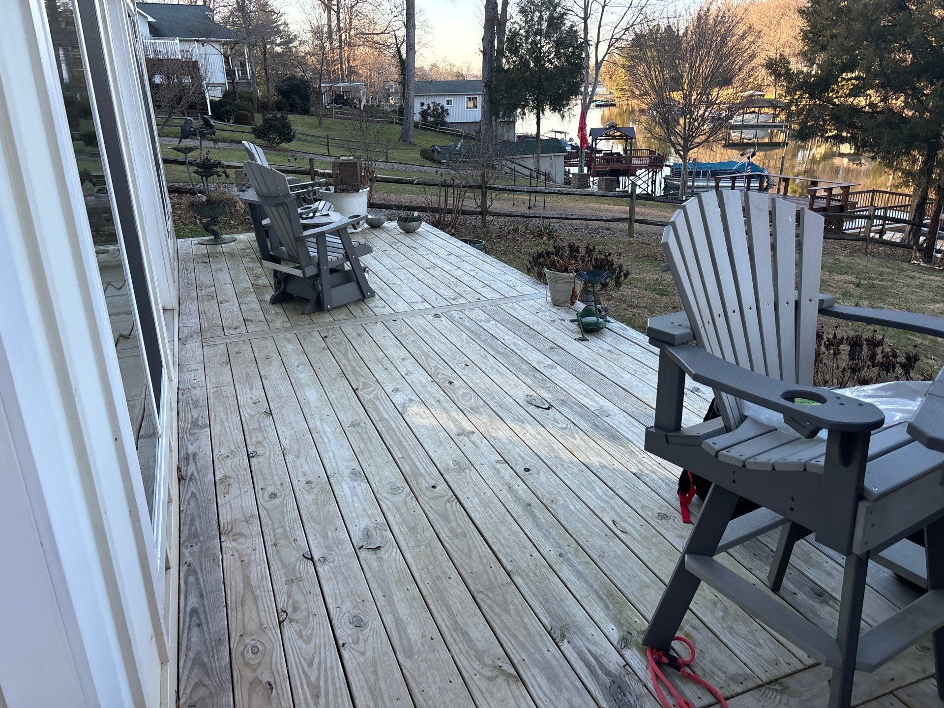 Weathered Deck using Wood Sealant by DuraSeal
