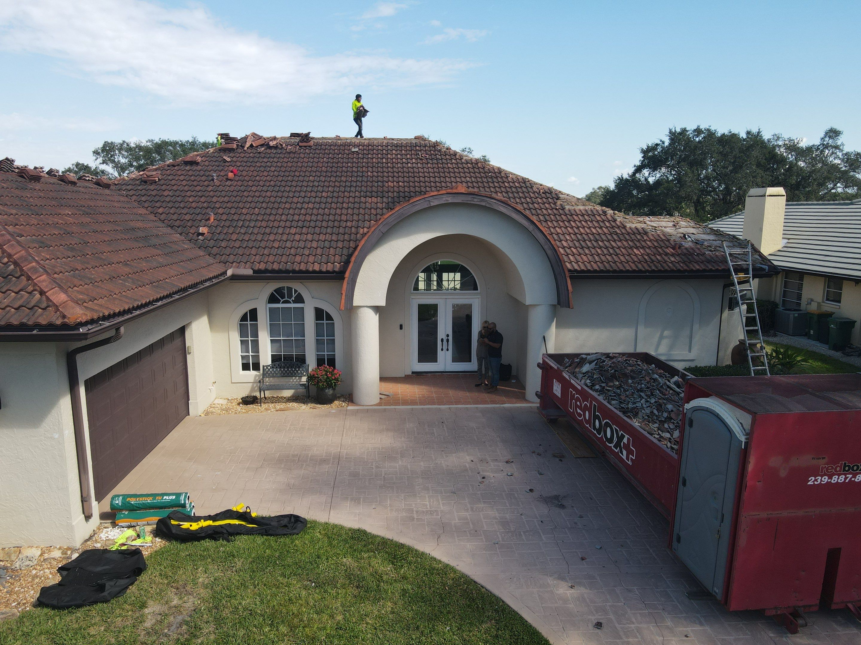 Residential Roofing Installation using Durabull Elite Seam System by Durabilis Roofing INC