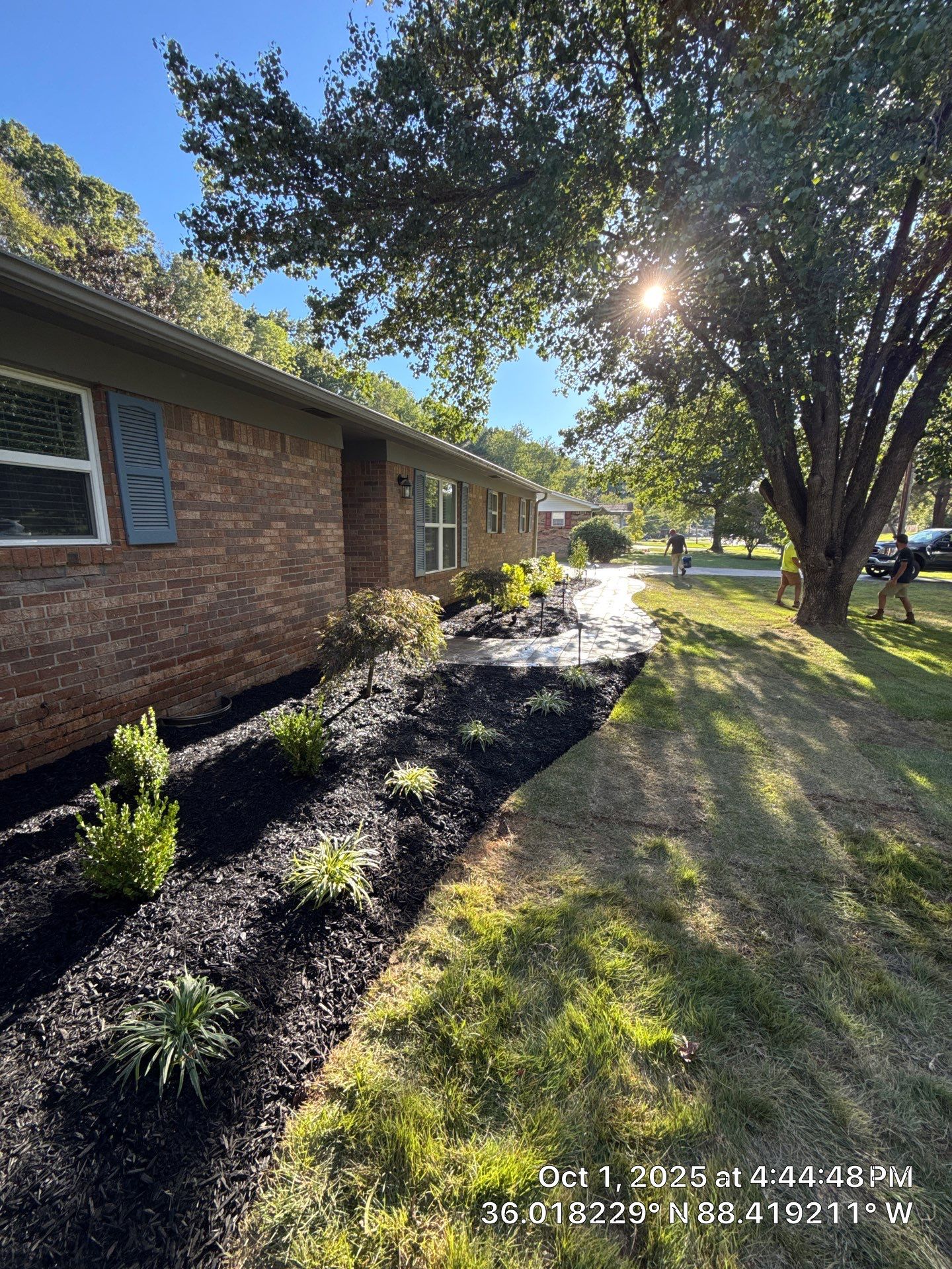 Front Entry Enhancements and a Back Deck Upgrade by Elite Proscapes LLC