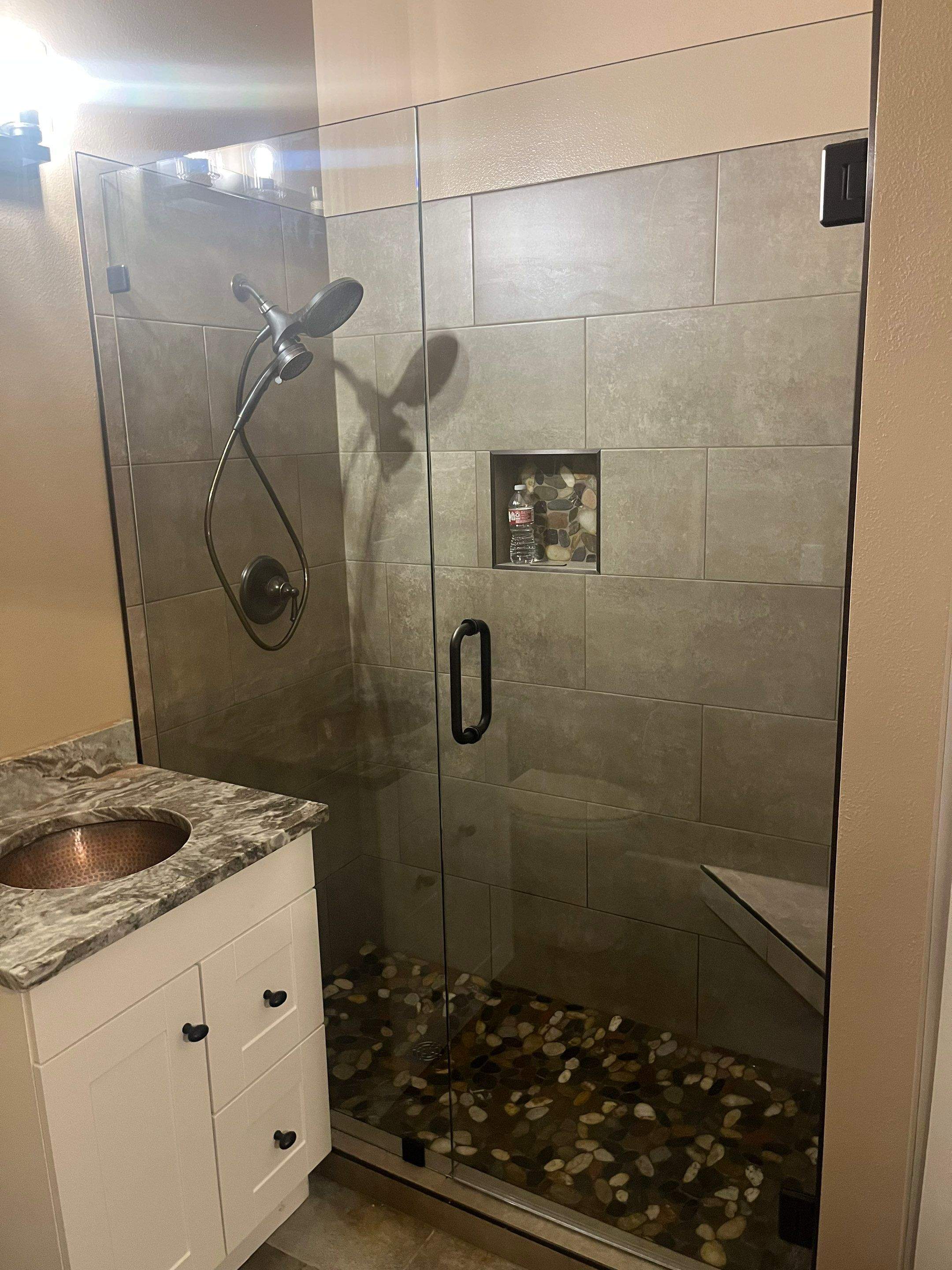 Shower Pictures by Custom Glass Service