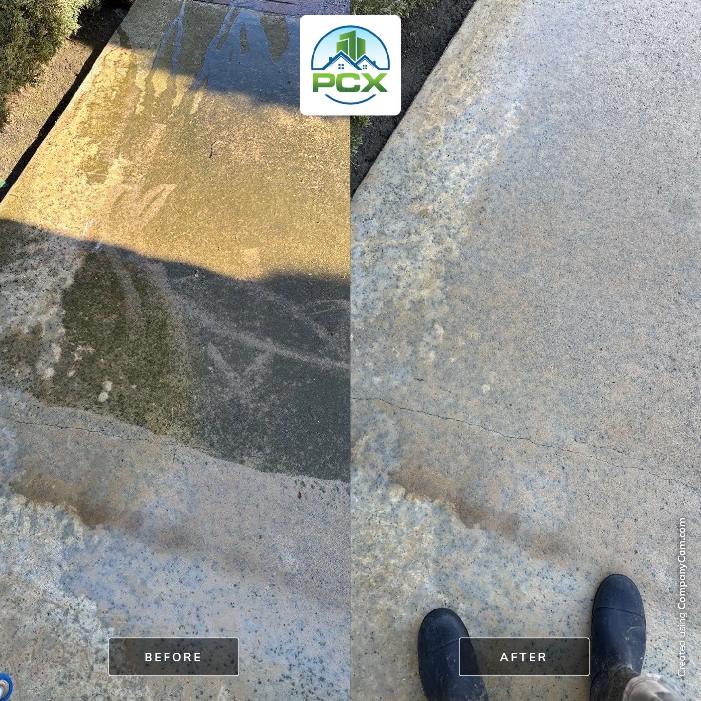 Mission Viejo Concrete Driveway Pressure Washing by Property Cleaning Experts, LLC