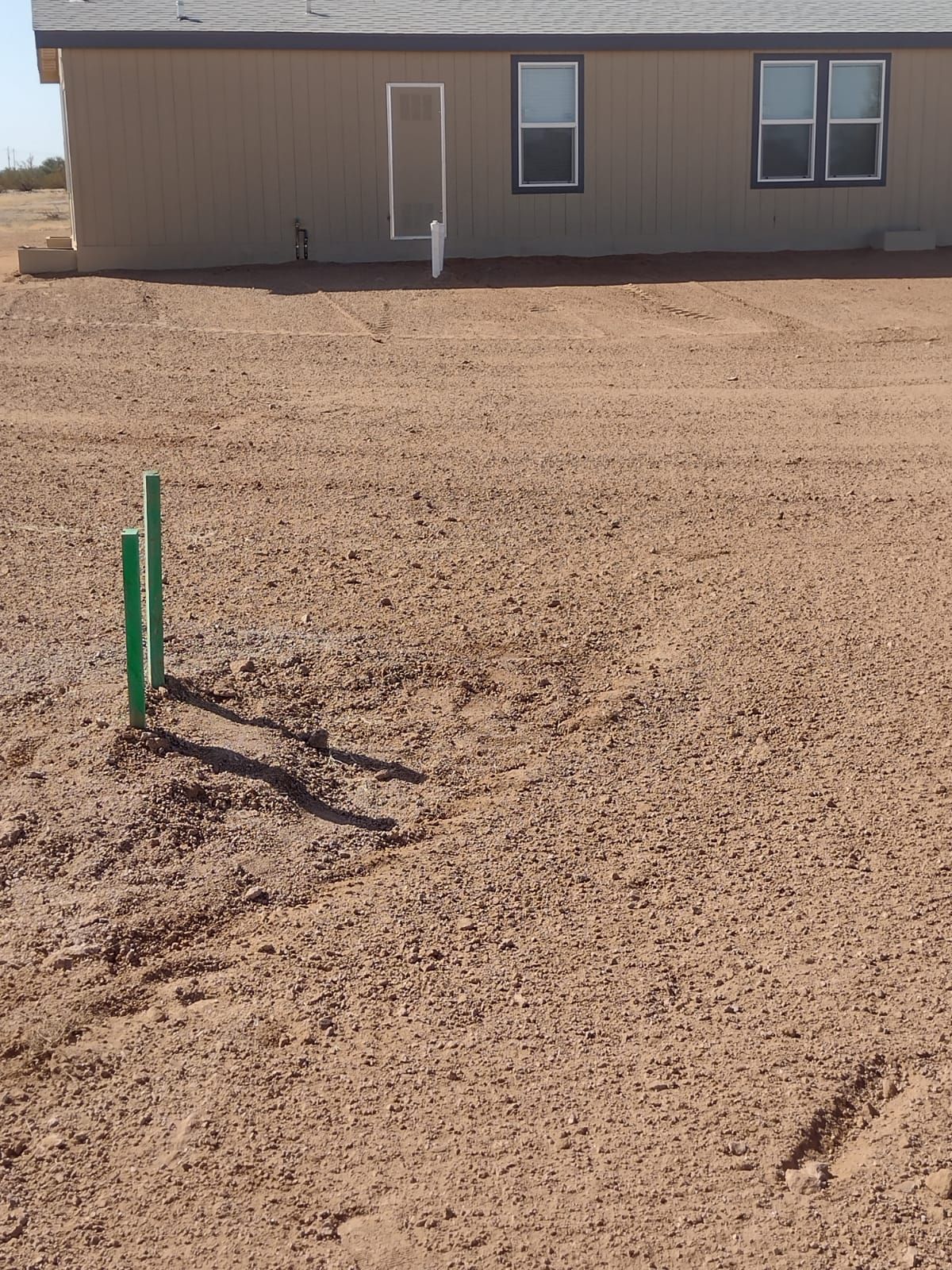 Project in Eloy by Mobile Home Installations