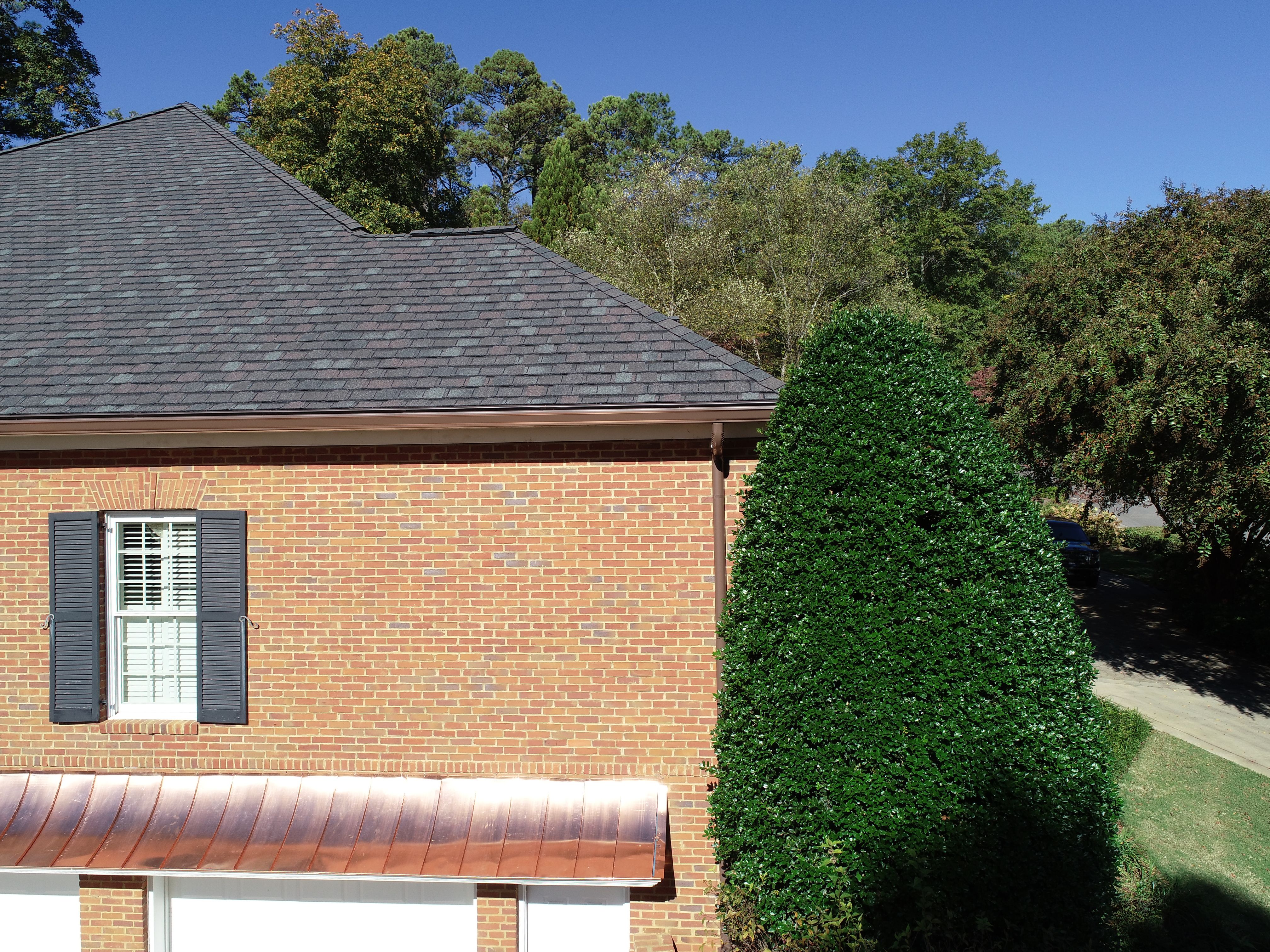 Residential Designer Roofing Installation with custom accent Copper Valleys. Calhoun GA by Georgia Roof Advisors