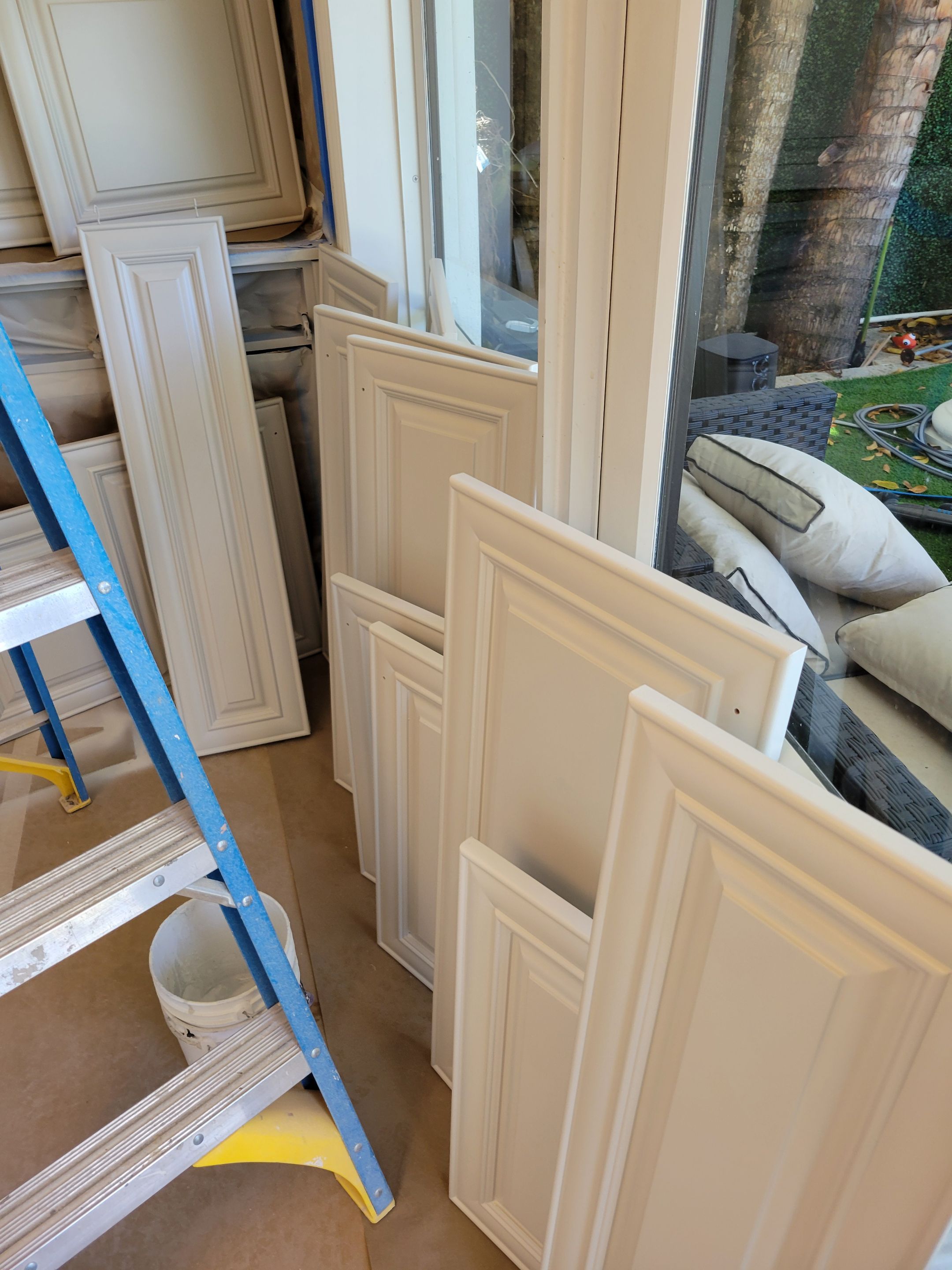 Kitchen Cabinet Painting Fort Lauderdale by John “The Greek” Painting