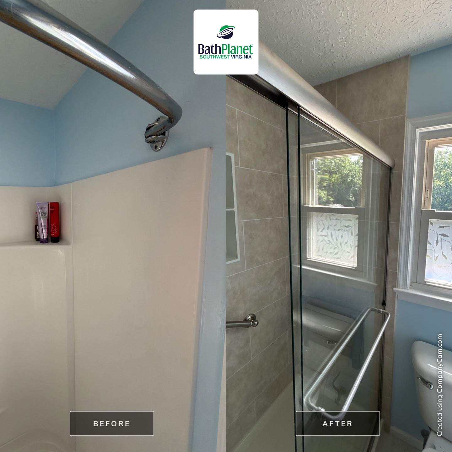Tub to Shower by BathPlanet SW Virginia