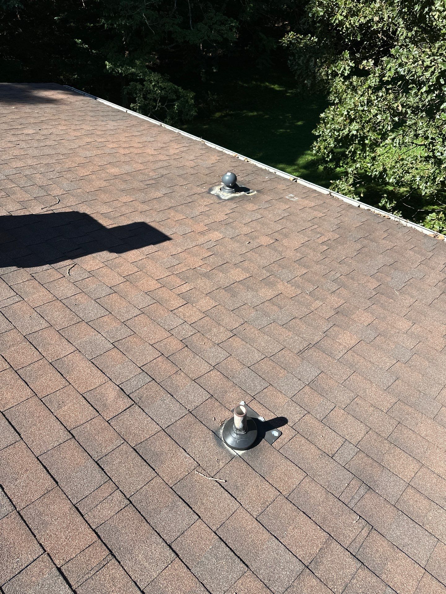 Chimney Flashing & New Gutter Guards by Peak 2 Peak Services LLC