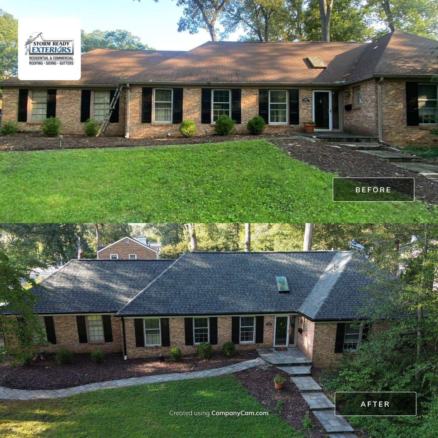 New Roof Install in Crofton, MD by Storm Ready Exteriors