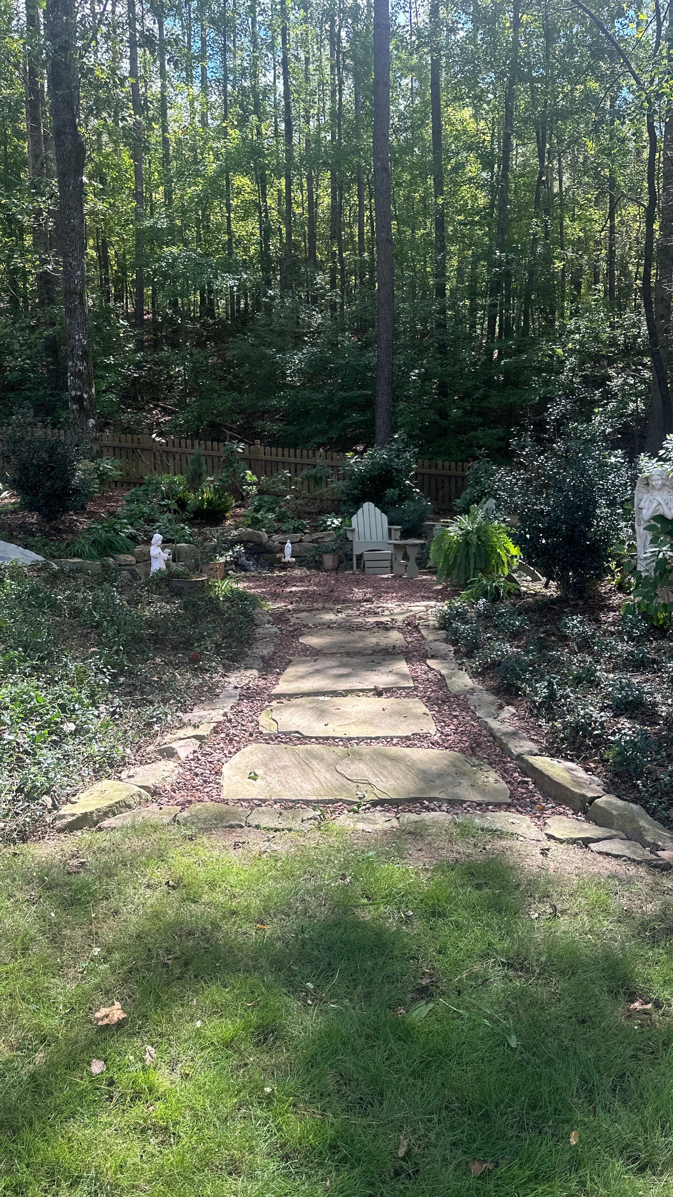 Custom Landscape Transformation and Hardscape Installation in Birmingham by NATURE ONE - LANDSCAPE DESIGN