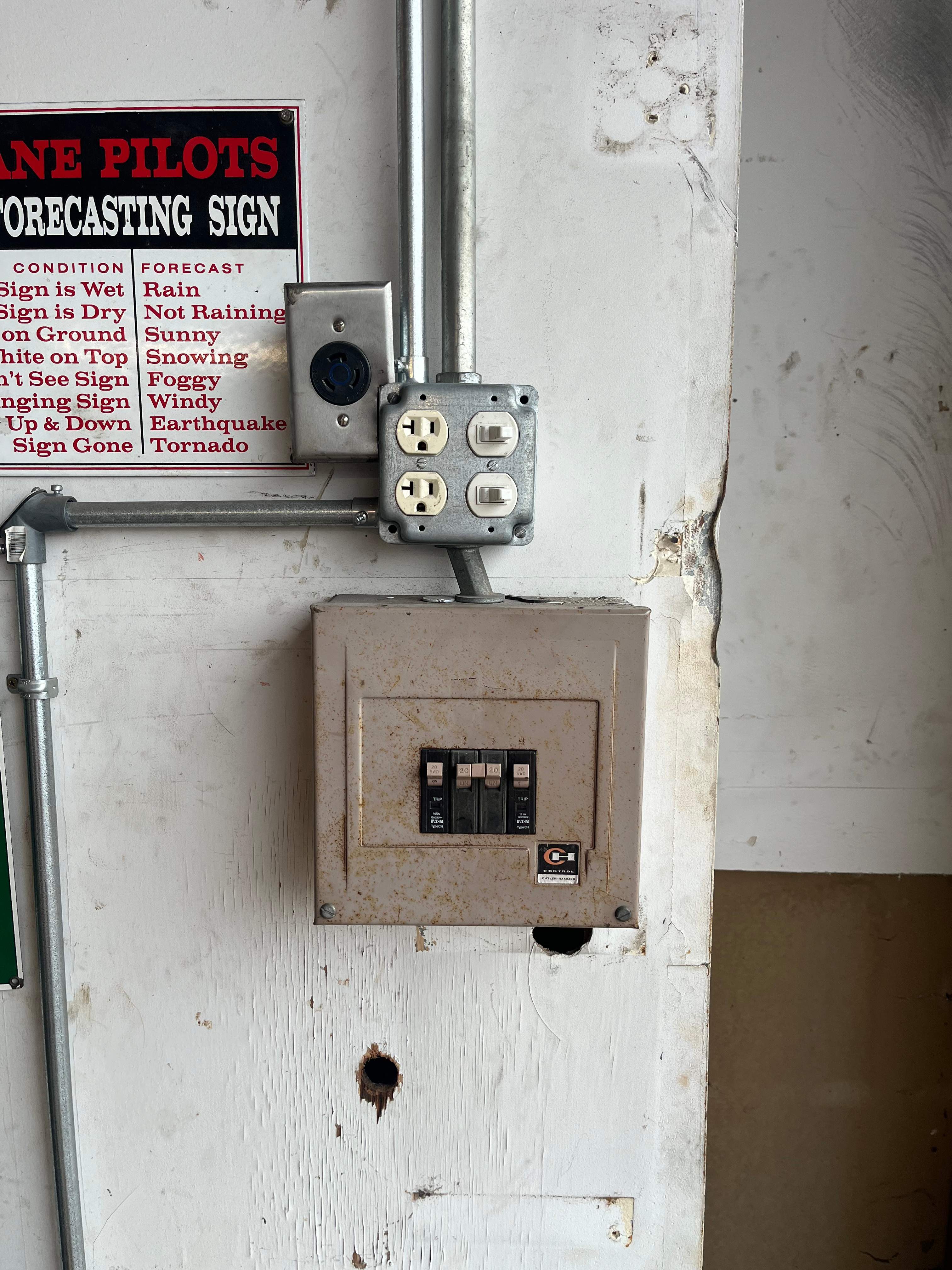 Municipal Airport in Auburn by Aztec Electric LLC