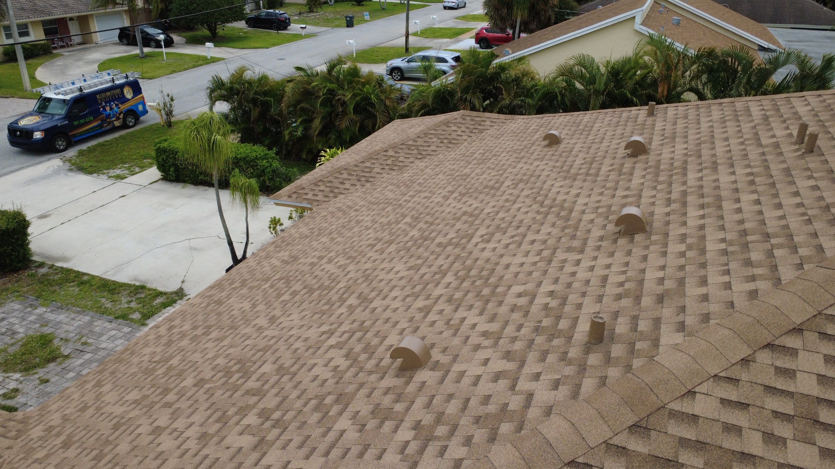 Residential Roofing Installation using GAF by BLUES BROTHERS ROOFING