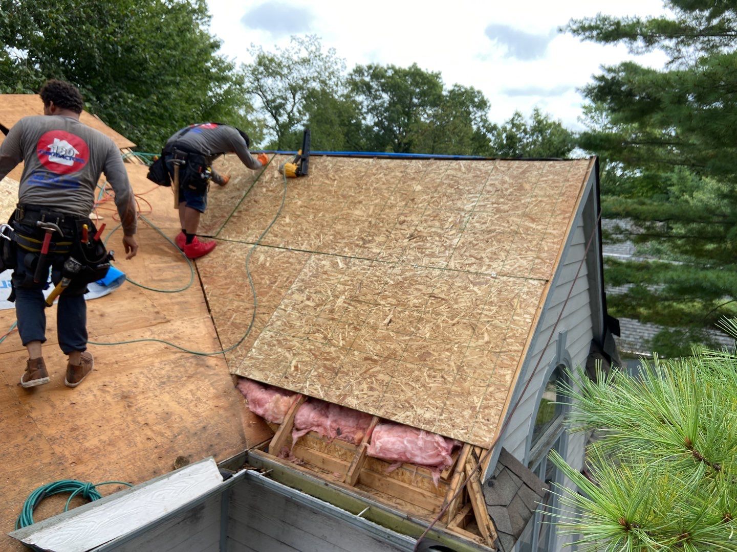 Roof Replacement using CertainTeed Landmark by 180 Contractors