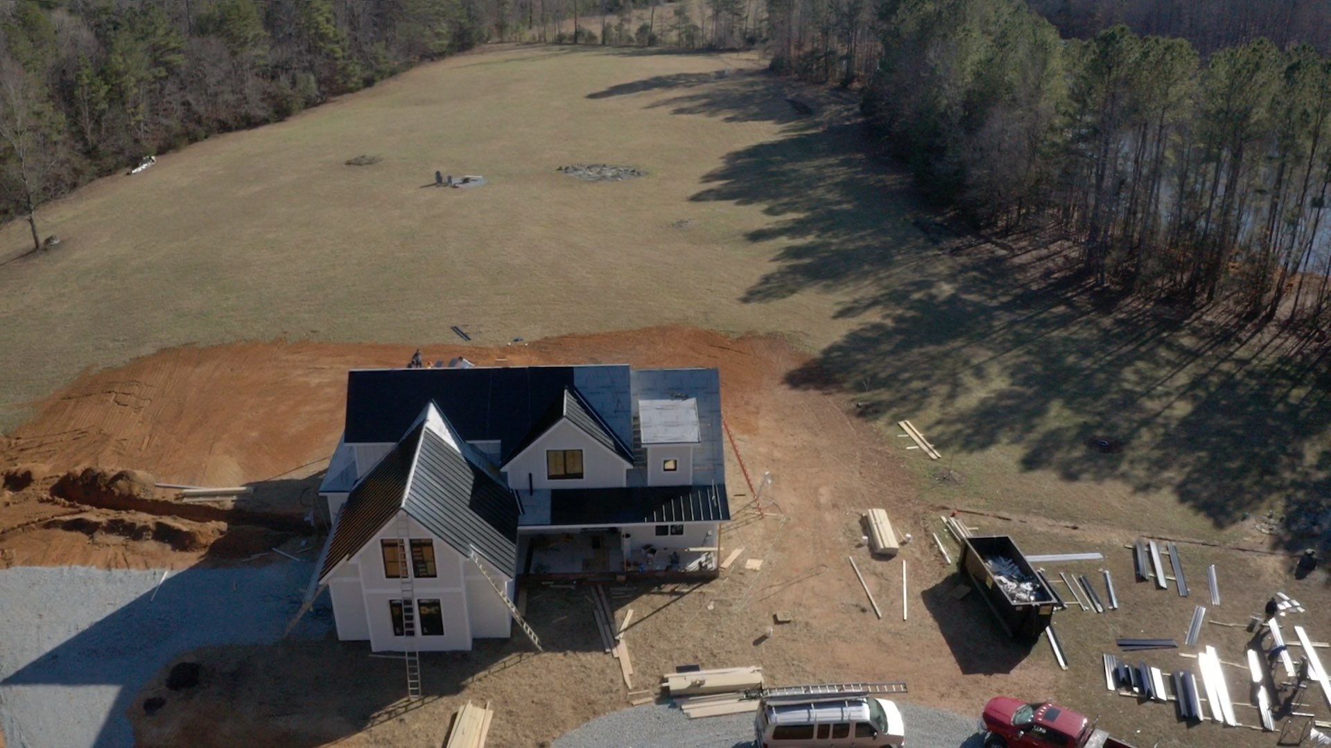 Custom Home Metal Roof Installation by Just In Time Roofing and Restoration
